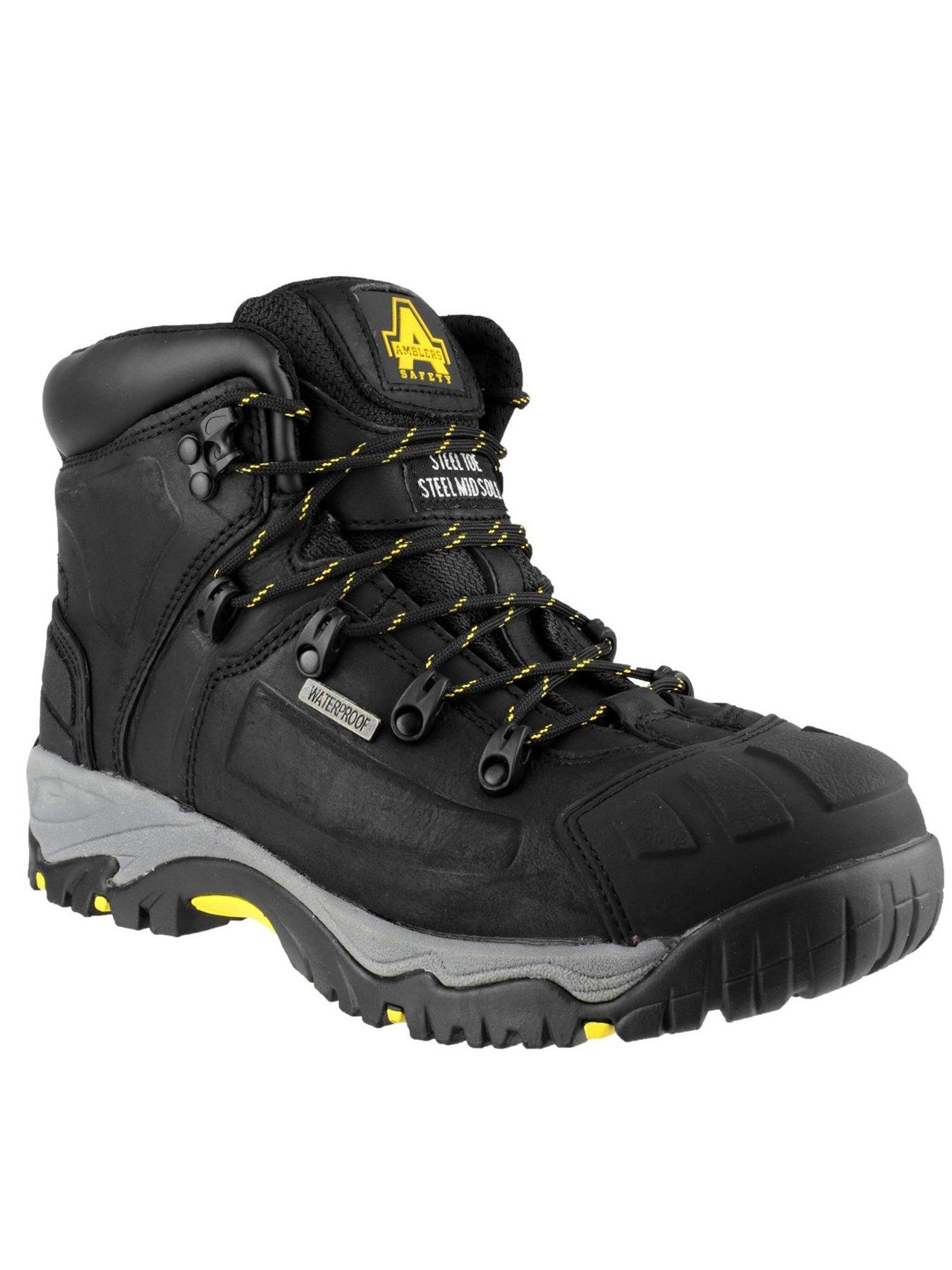 undefined Mens 32 S3 Waterproof Boots - Black
