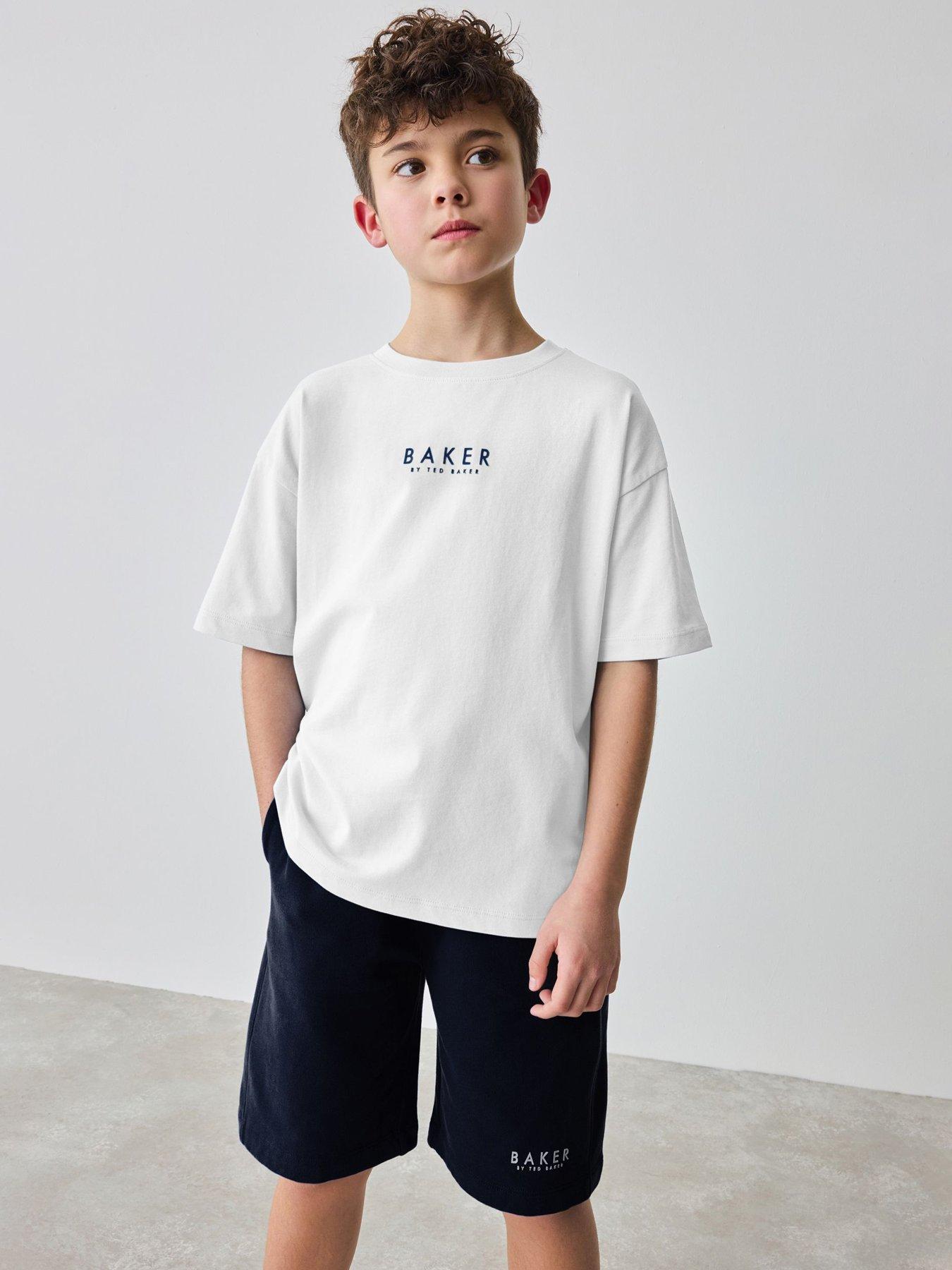 undefined Baker By Ted Baker Boys Navy Short Set