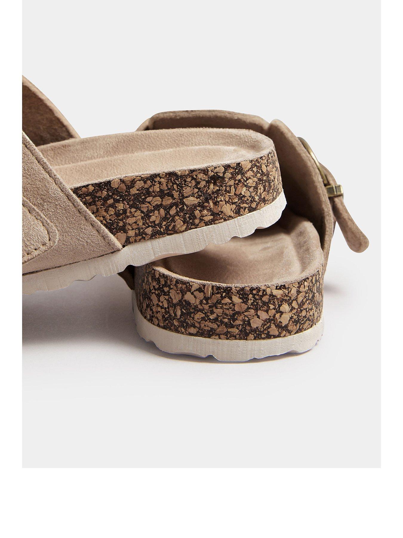  image of yours-extra-wide-fit-footbed-clog-micro-taupe-natural