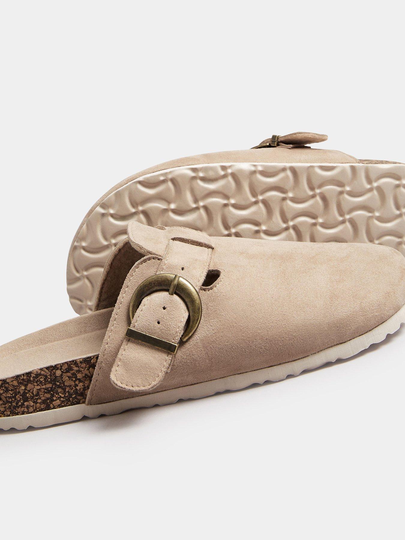  image of yours-extra-wide-fit-footbed-clog-micro-taupe-natural