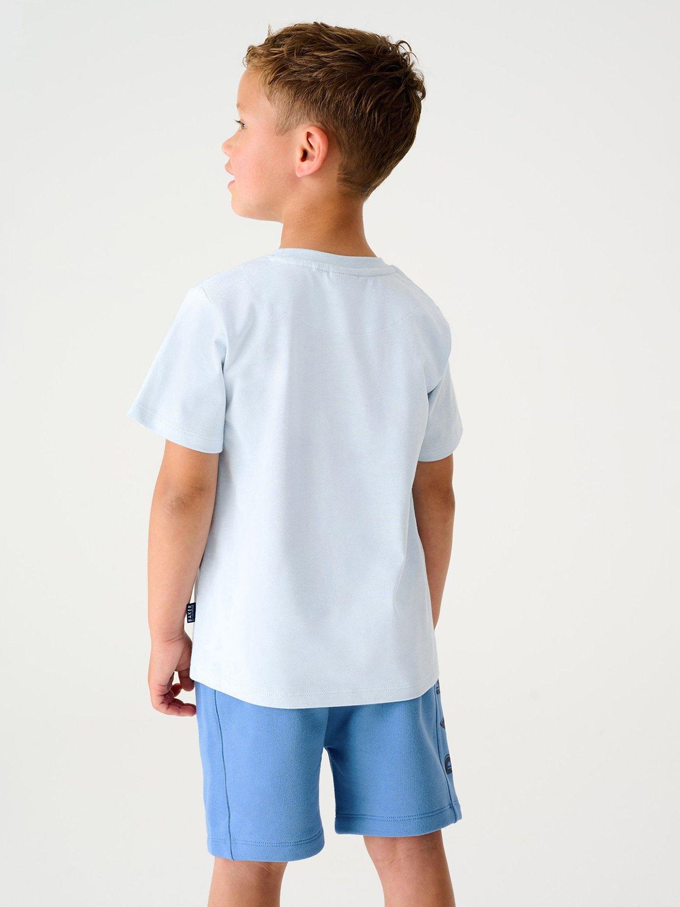  image of ted-baker-baker-by-ted-baker-boys-blue-short-set