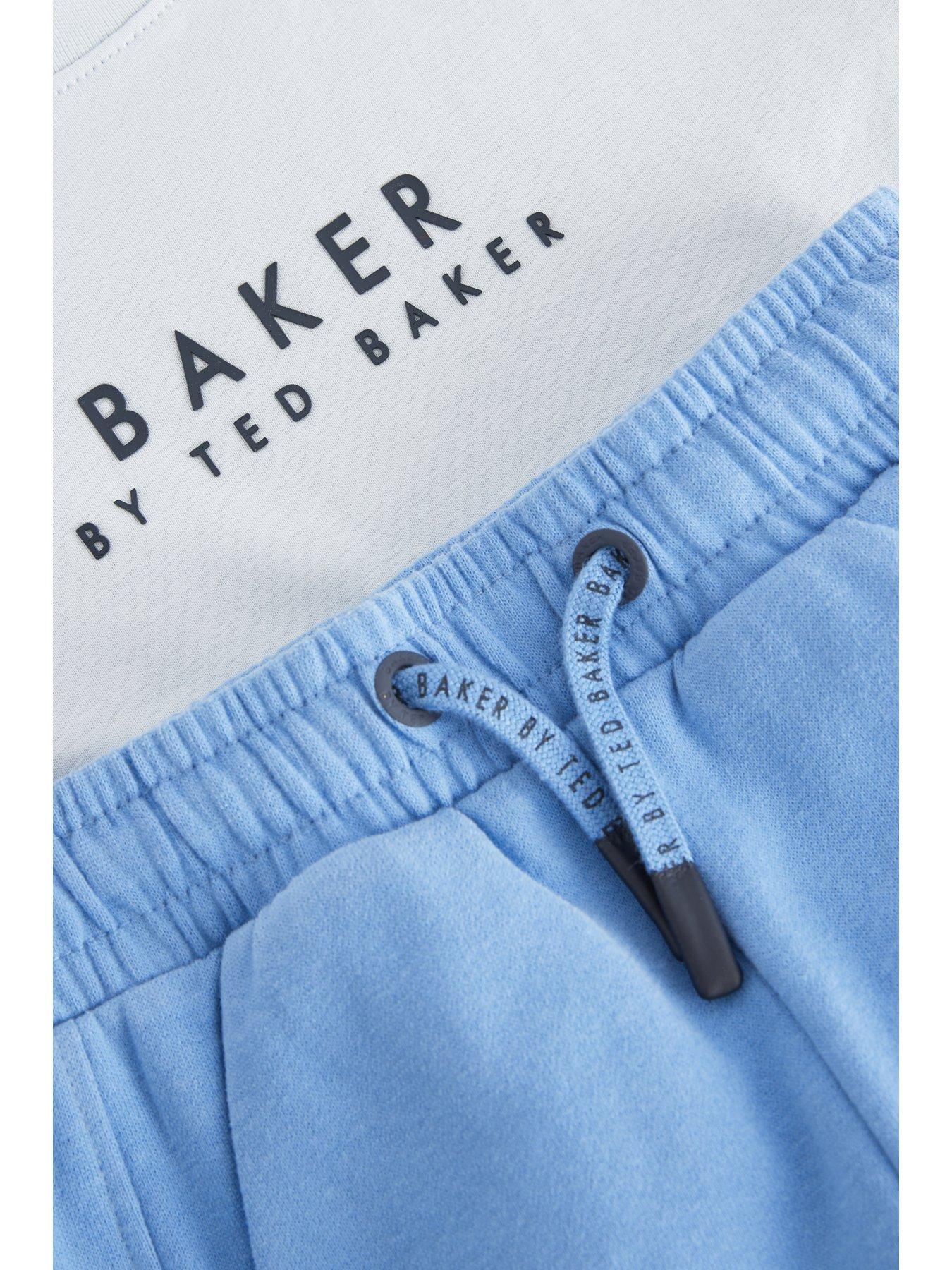  image of ted-baker-baker-by-ted-baker-boys-blue-short-set