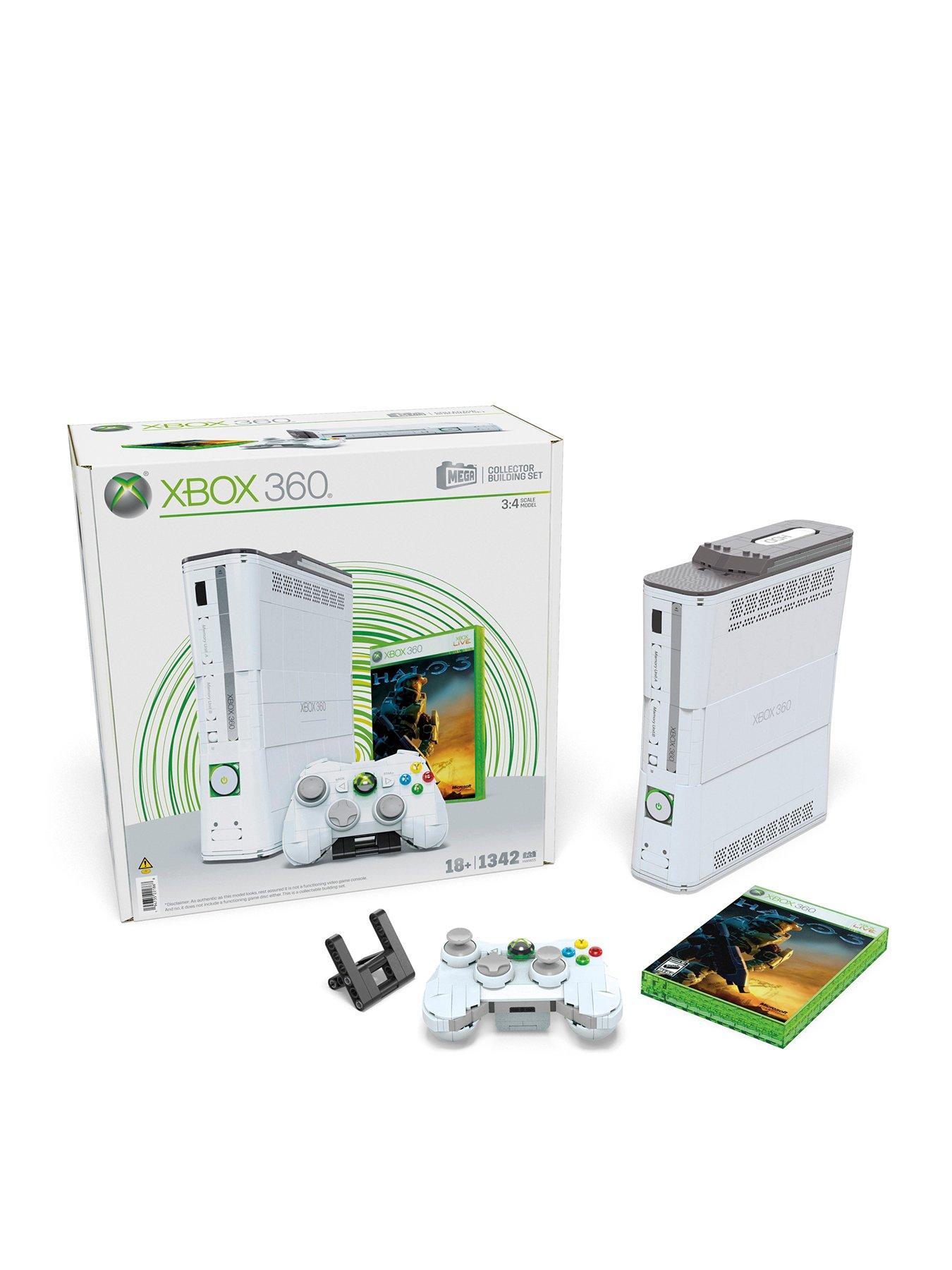 MEGA Showcase Microsoft Xbox 360 Console Building Set Littlewoods