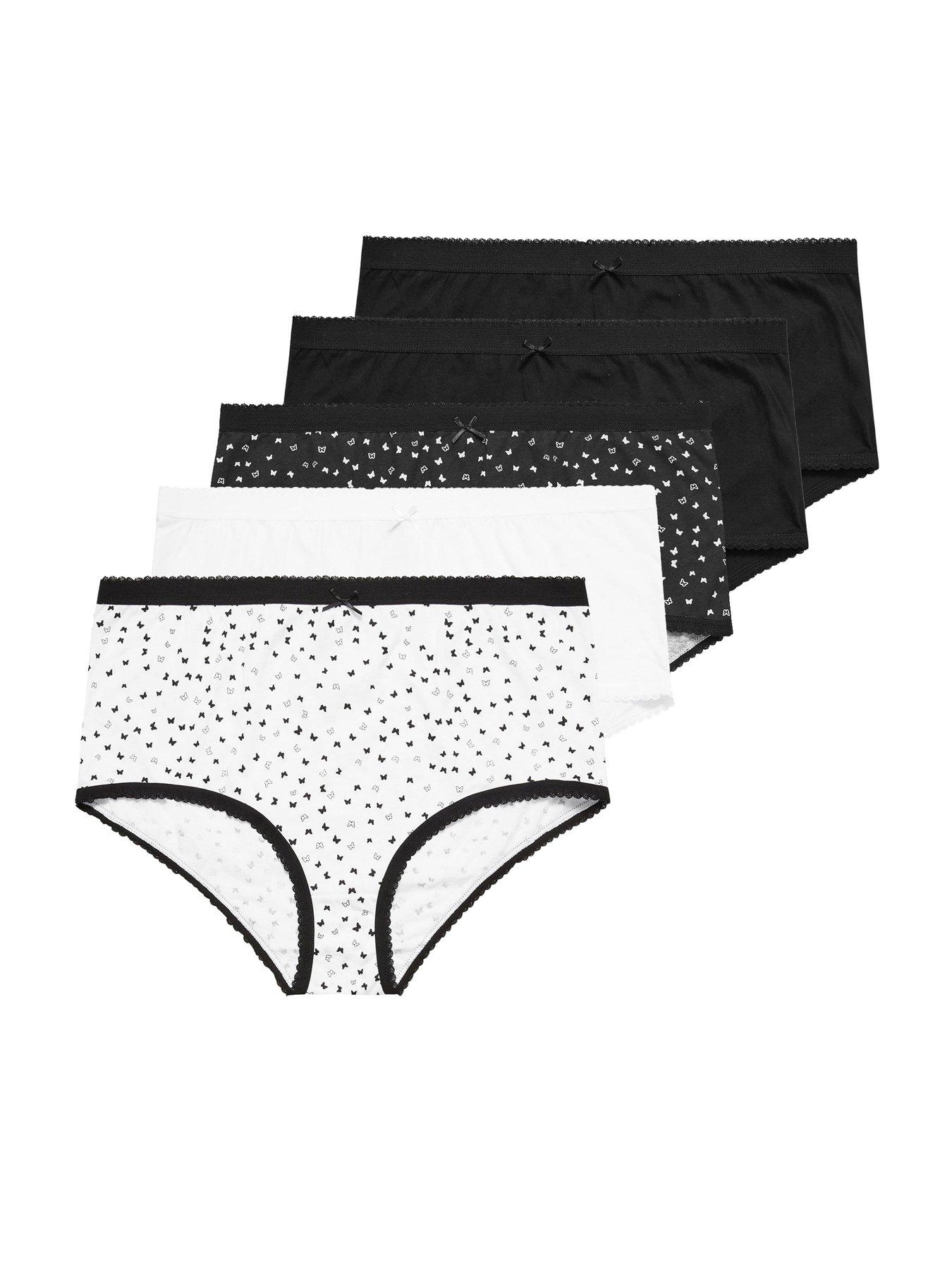  image of yours-curve-5-pack-butterfly-mono-briefs