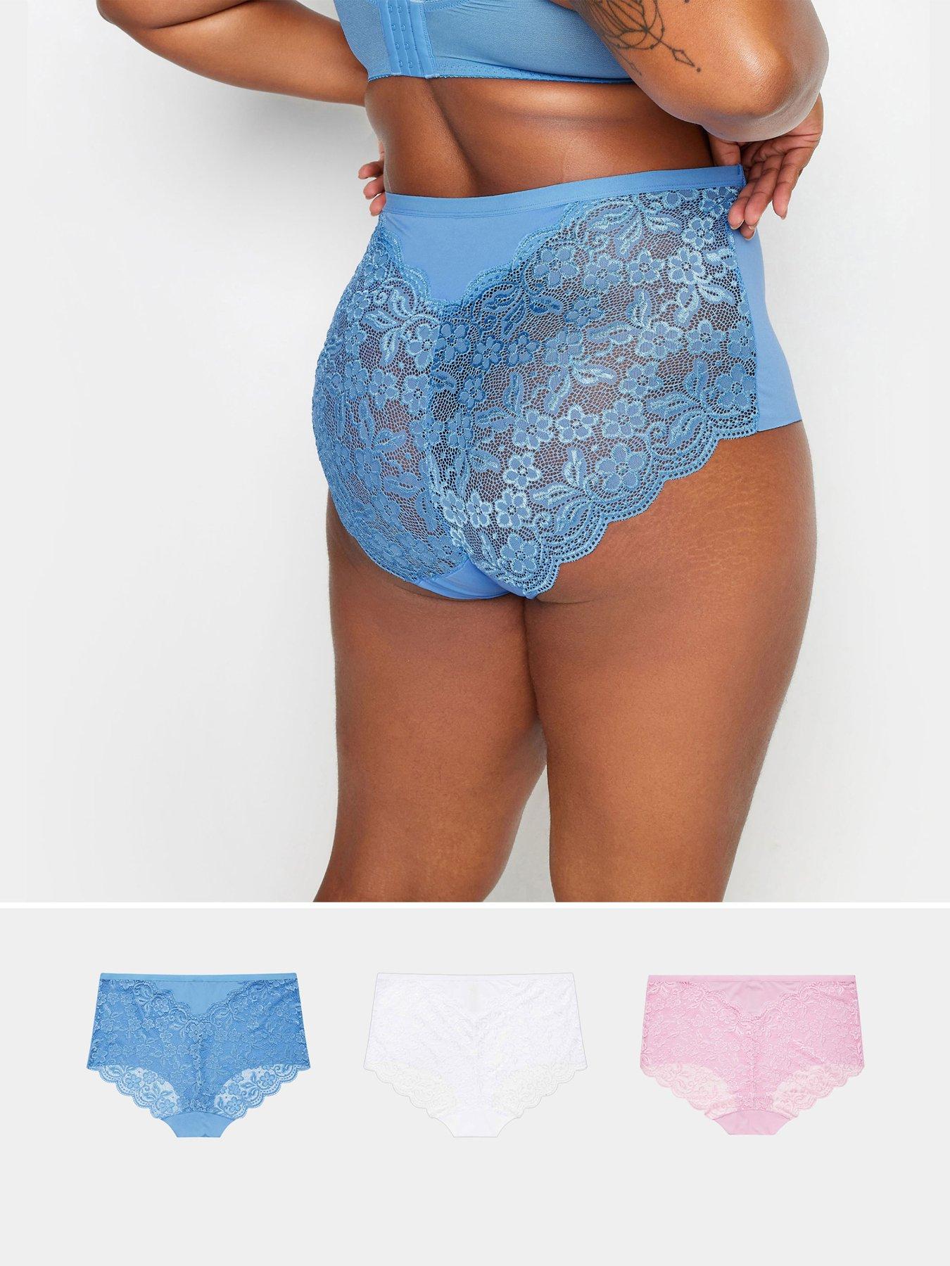  image of yours-curve-3-pack-lace-back-fb-blpink