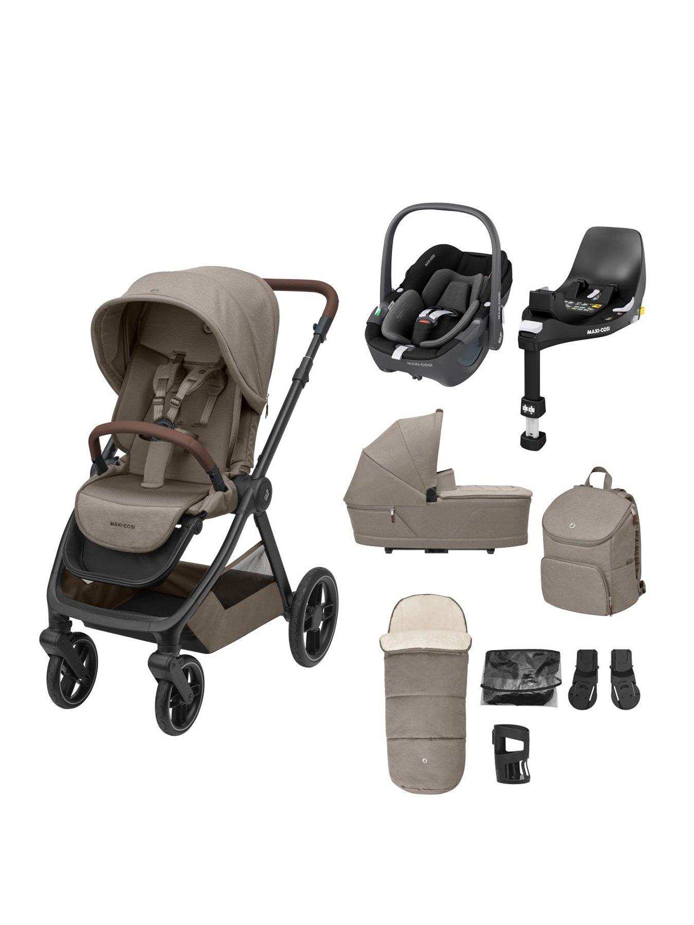 undefined Oxford 9-Piece Complete Travel System - Twillic Truffle
