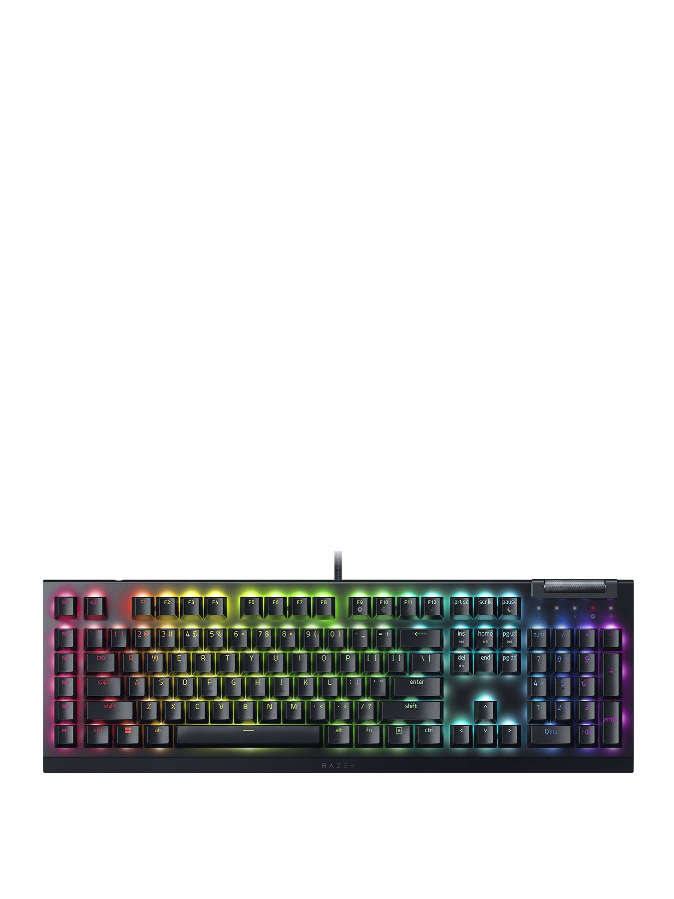 undefined BlackWidow V4 X (Green Switch) - UK Layout