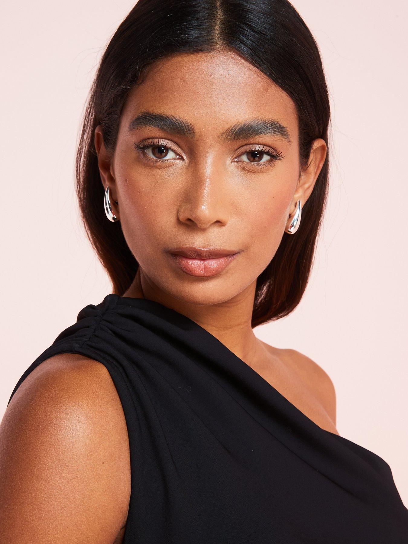 strapless open back dress Donna Morgan Midi Dress main image 0