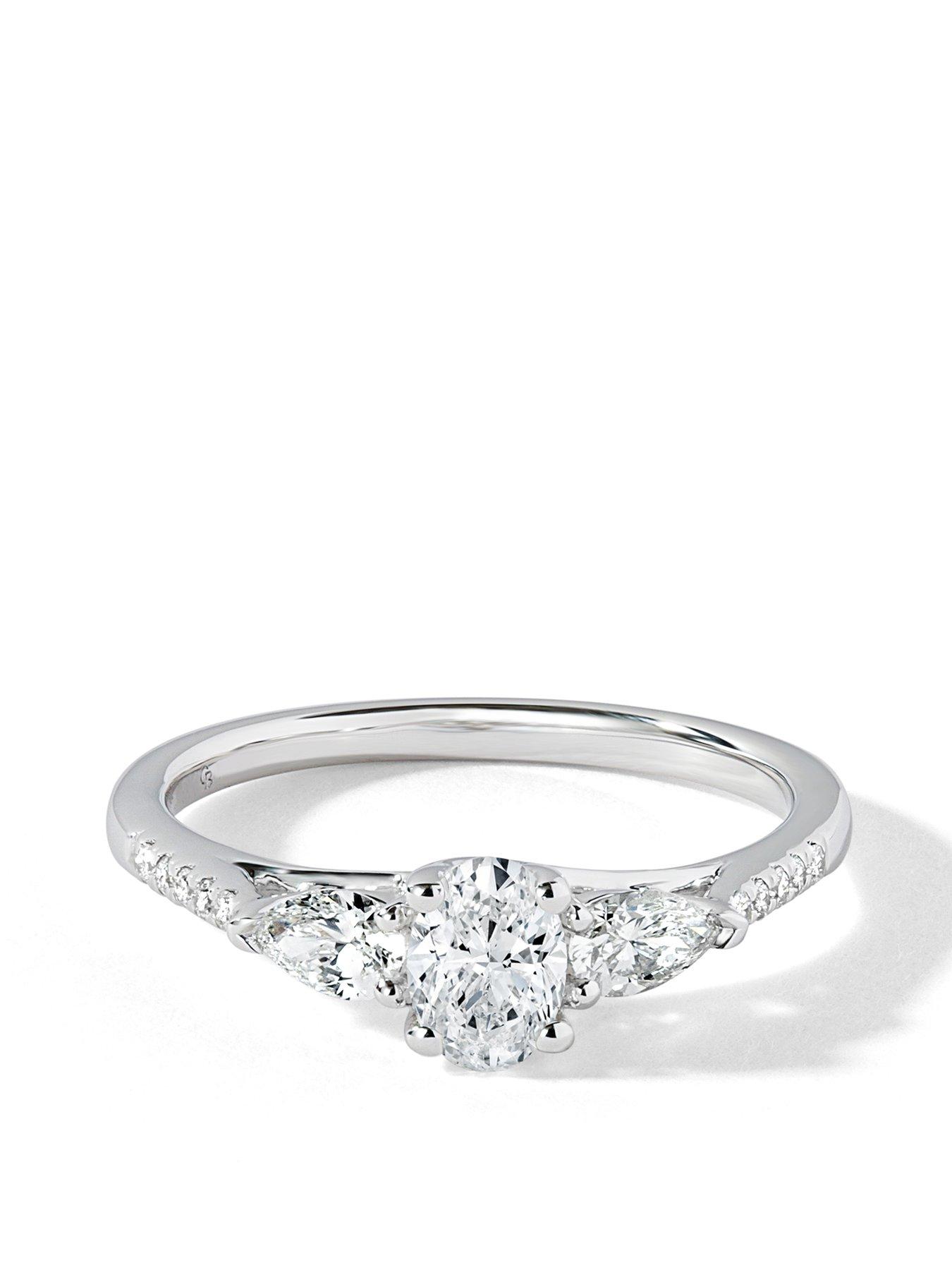 image of created-brilliance-alissa-9ct-white-gold-075ct-tw-lab-grown-diamond-engagement-ring