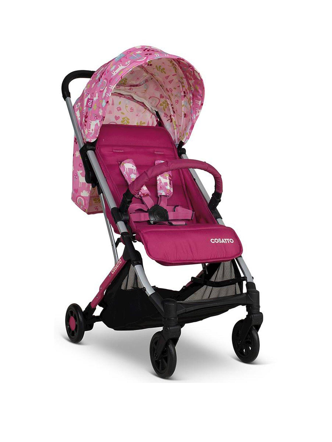 undefined Yo! Compact Stroller - Happy Unicorns