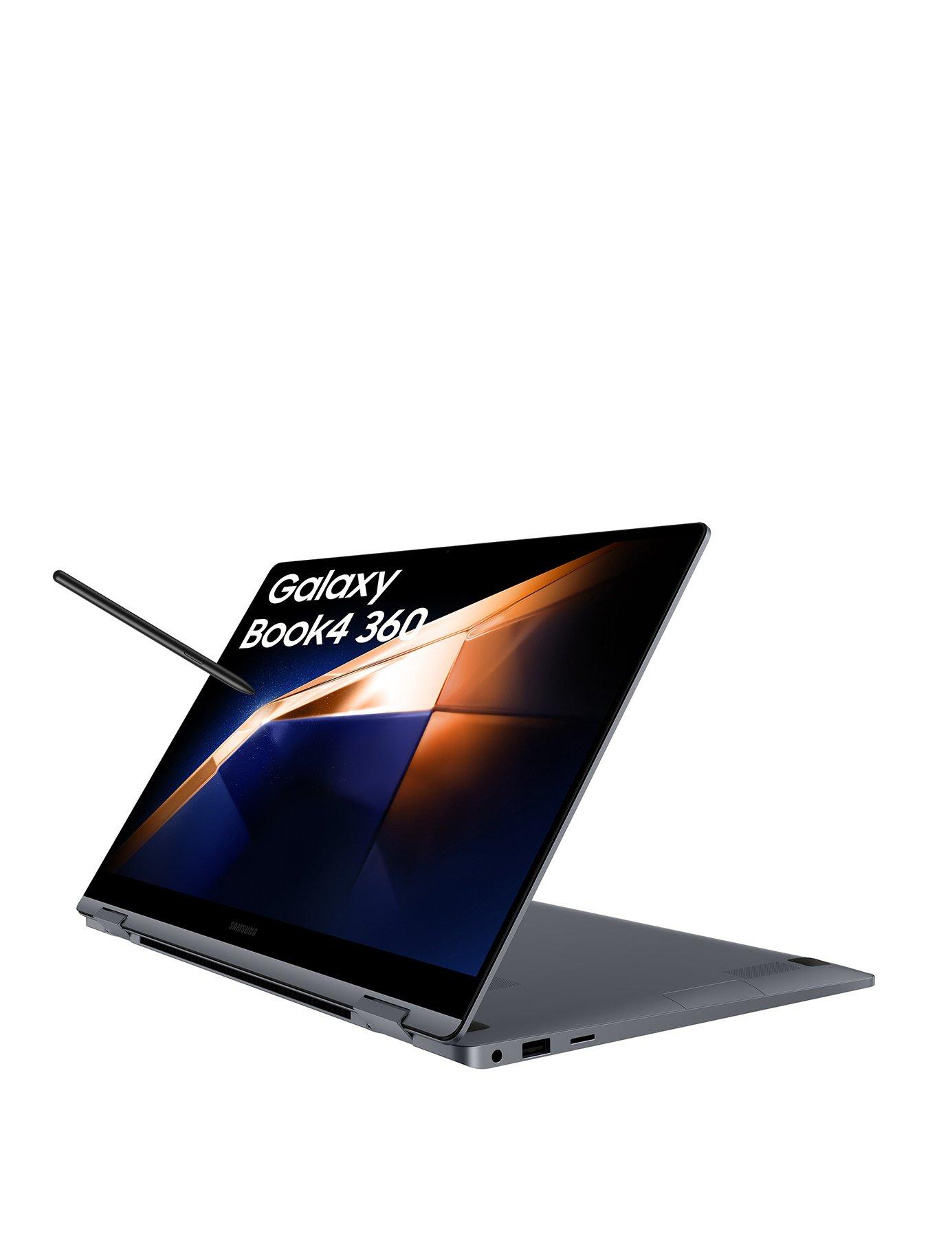 Samsung Galaxy Book4 360 (2024) Touchscreen Laptop - 15.6in FHD, Intel Core 5, 8GB RAM, 256GB SSD - Grey