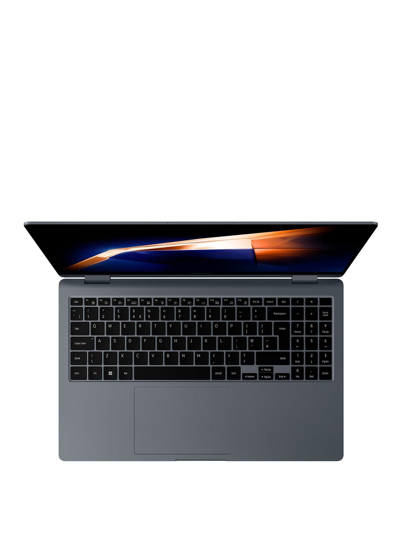  image of samsung-galaxy-book4-360-2024-touchscreen-laptop-156in-fhd-intel-core-5nbsp8gb-ramnbsp256gb-ssd-grey