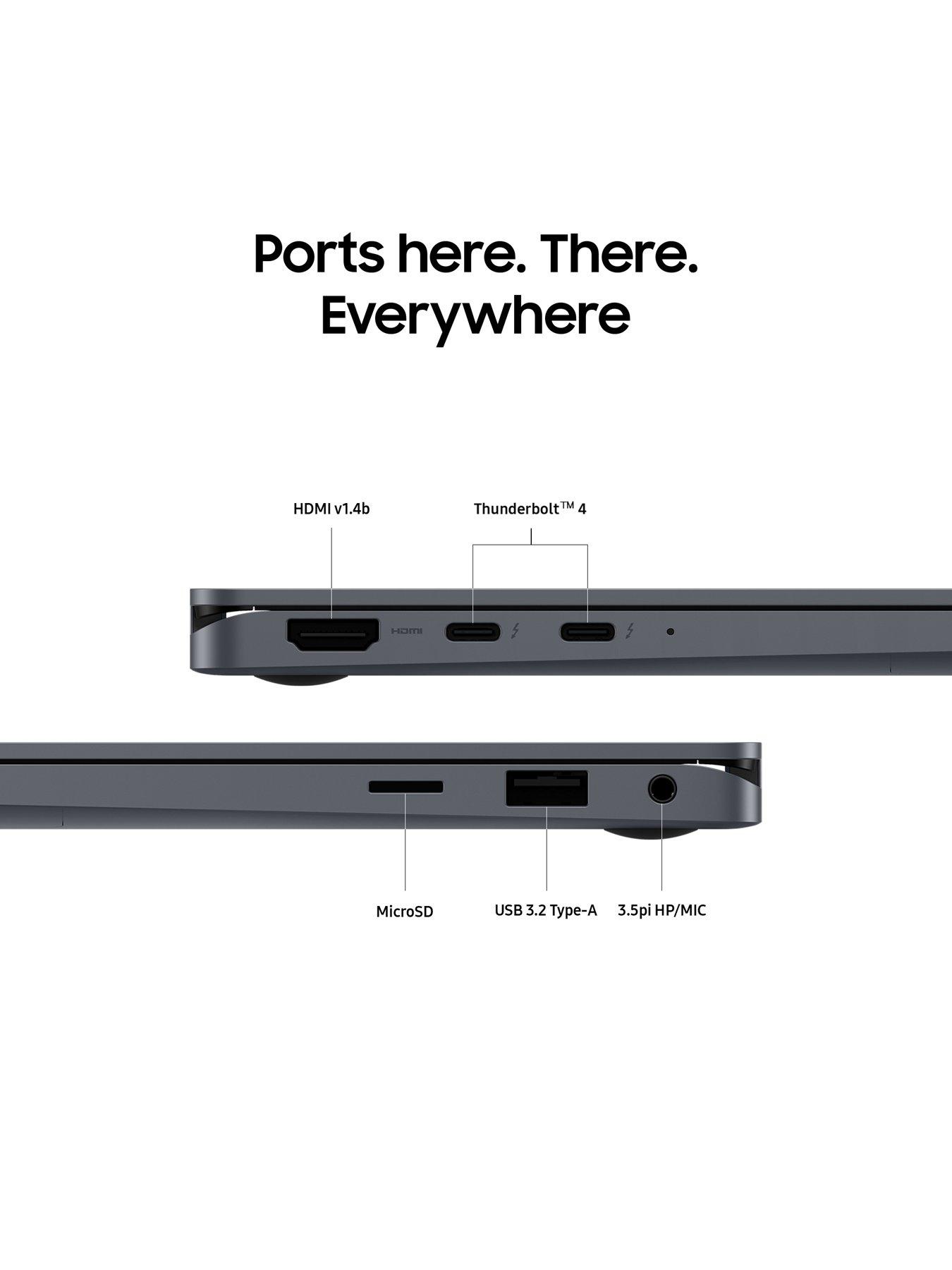  image of samsung-galaxy-book4-360-2024-touchscreen-laptop-156in-fhd-intel-core-5nbsp8gb-ramnbsp256gb-ssd-grey