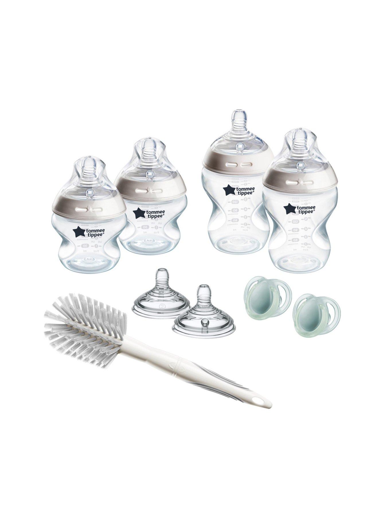 Image 1 of 8 of Tommee Tippee Natural Start Newborn Starter Kit - Clear