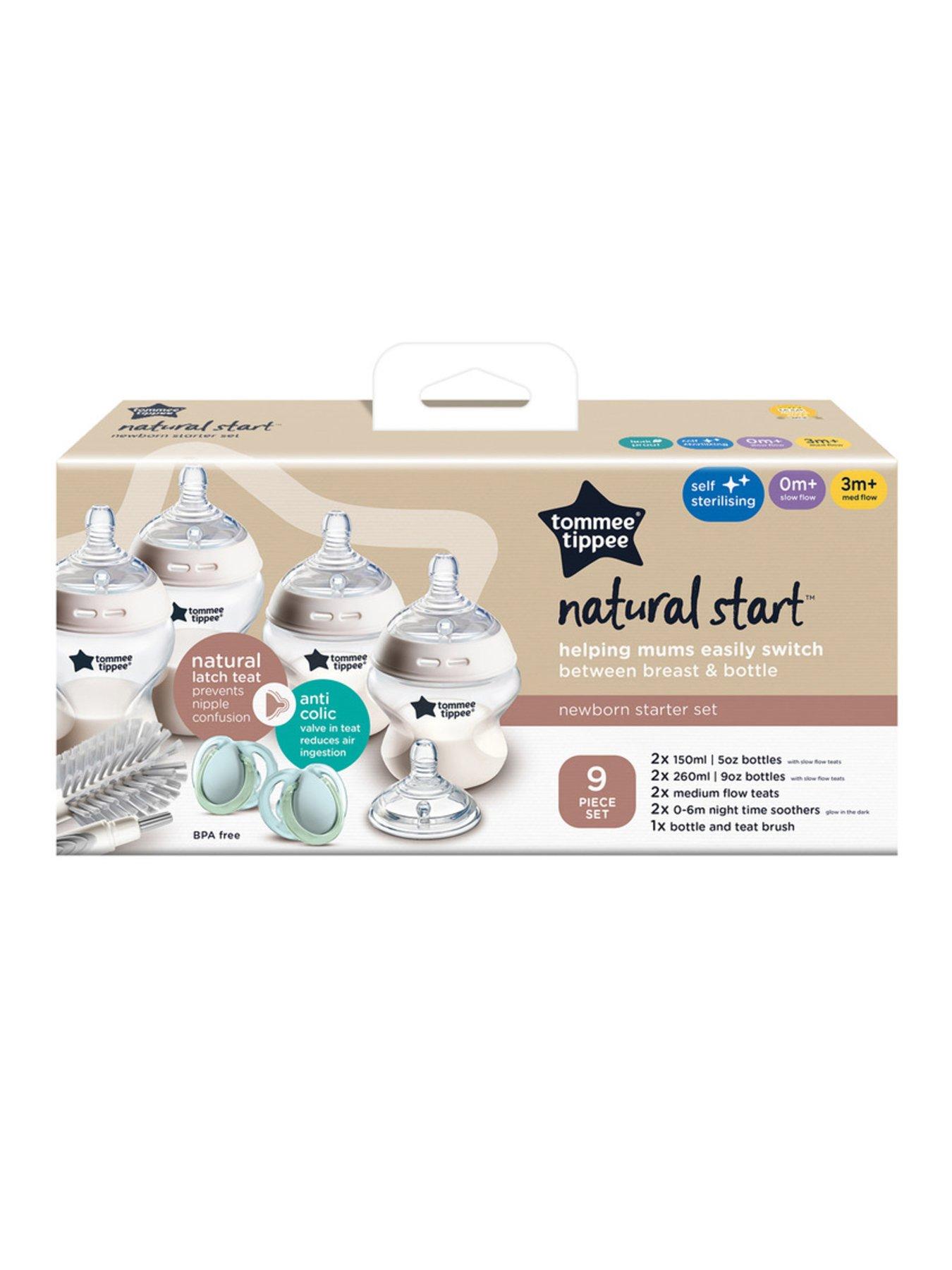 Image 7 of 8 of Tommee Tippee Natural Start Newborn Starter Kit - Clear