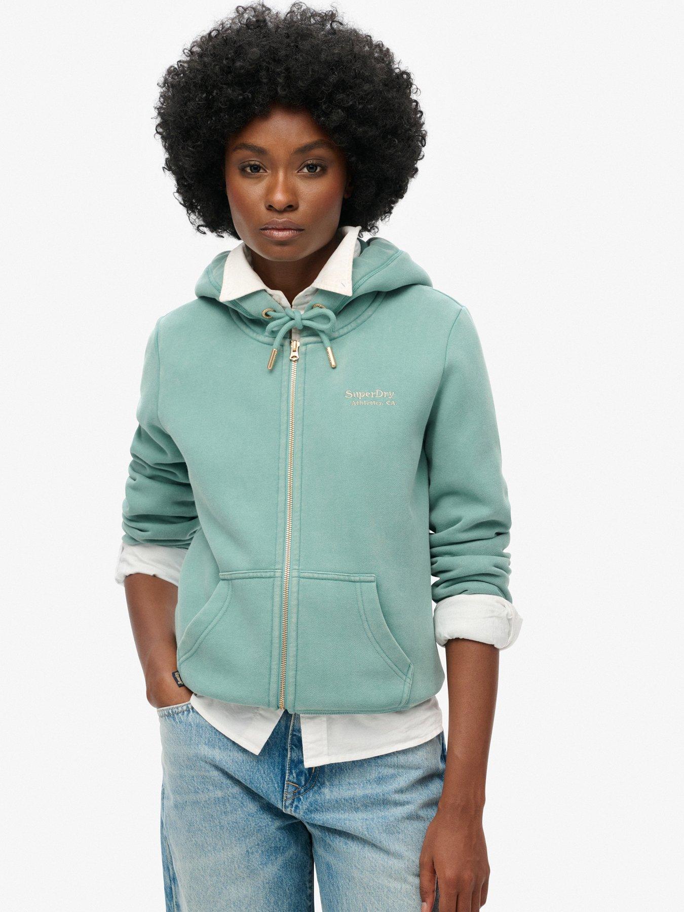 Superdry fleece hoodie sale