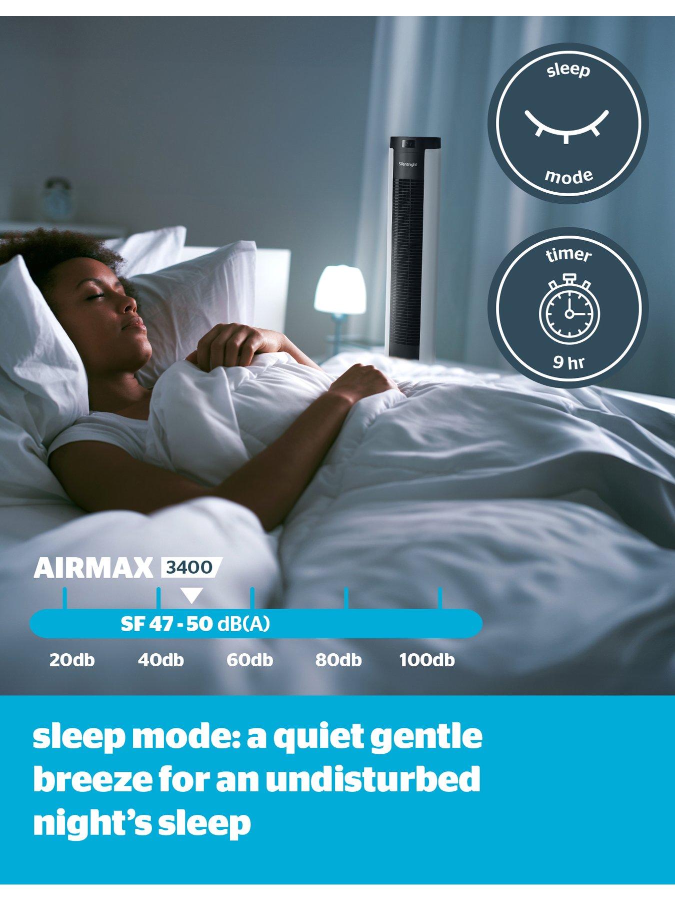 Image 5 of 6 of Silentnight Home Electrics Airmax 3400 Oscillating Tower Fan - Digital Control