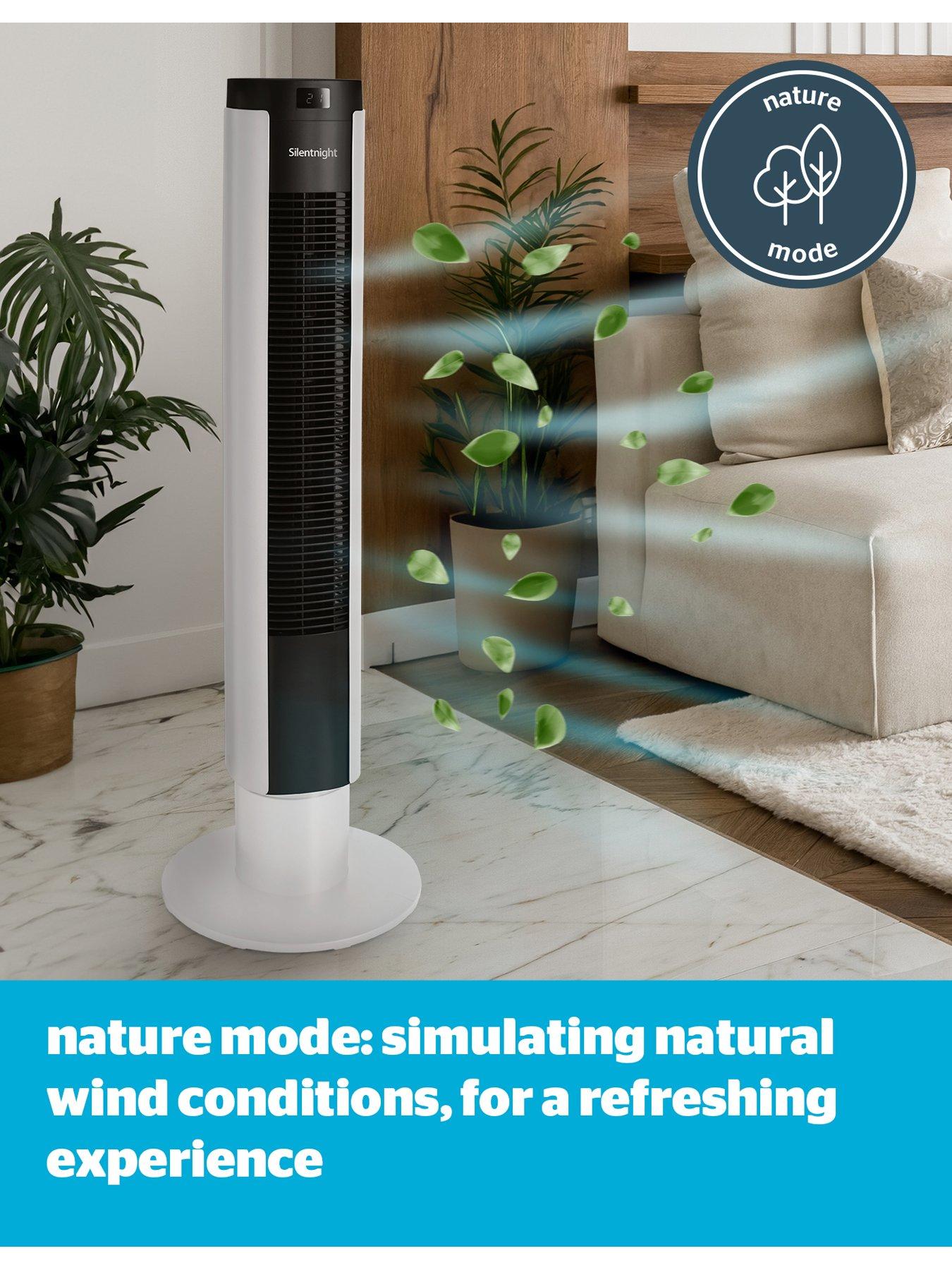Image 6 of 6 of Silentnight Home Electrics Airmax 3400 Oscillating Tower Fan - Digital Control