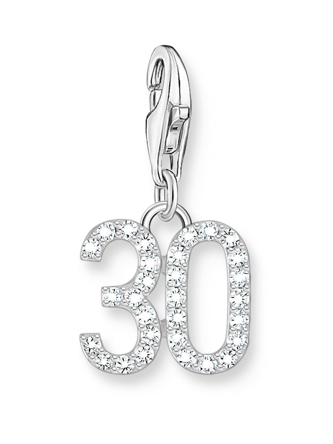 thomas-sabo-charm-number-30--925-silver-and-zirconia