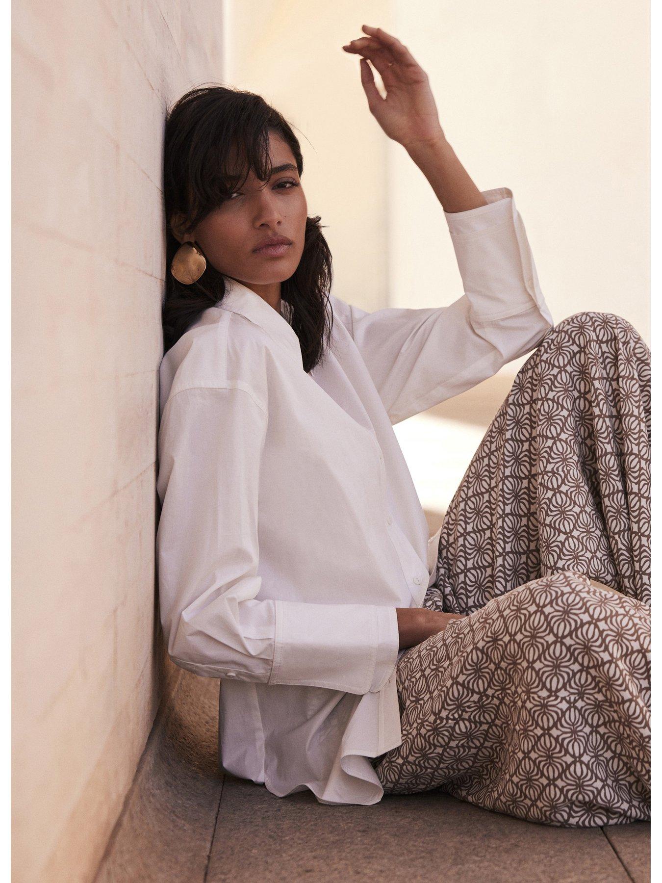 White Cotton Shirt