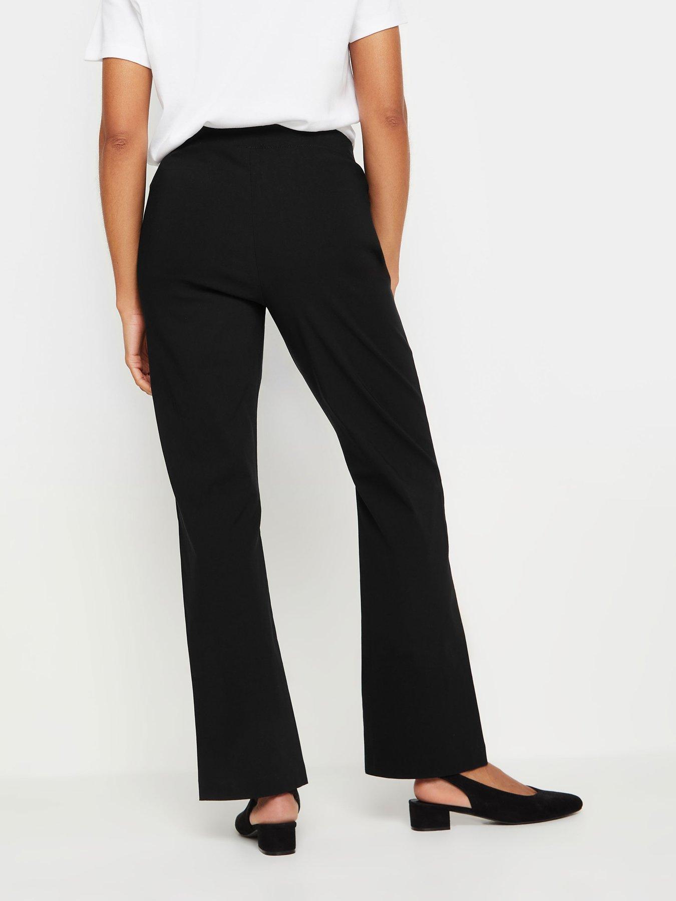  image of mco-petite-black-bootcut-bengaline-27