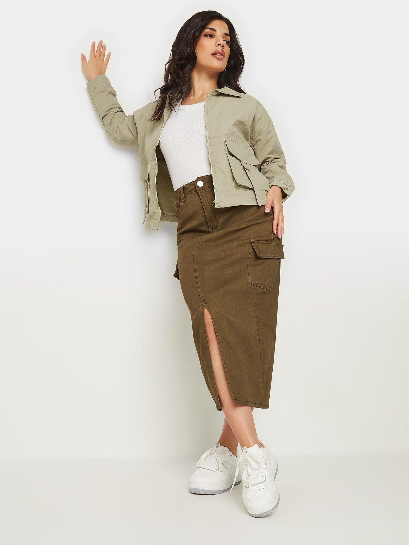 Petite cargo jacket best sale