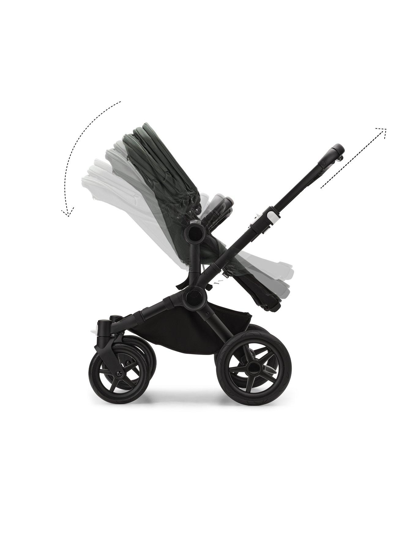  image of bugaboo-donkey-5-twin-complete-pushchair-blackforest-green-forest-green