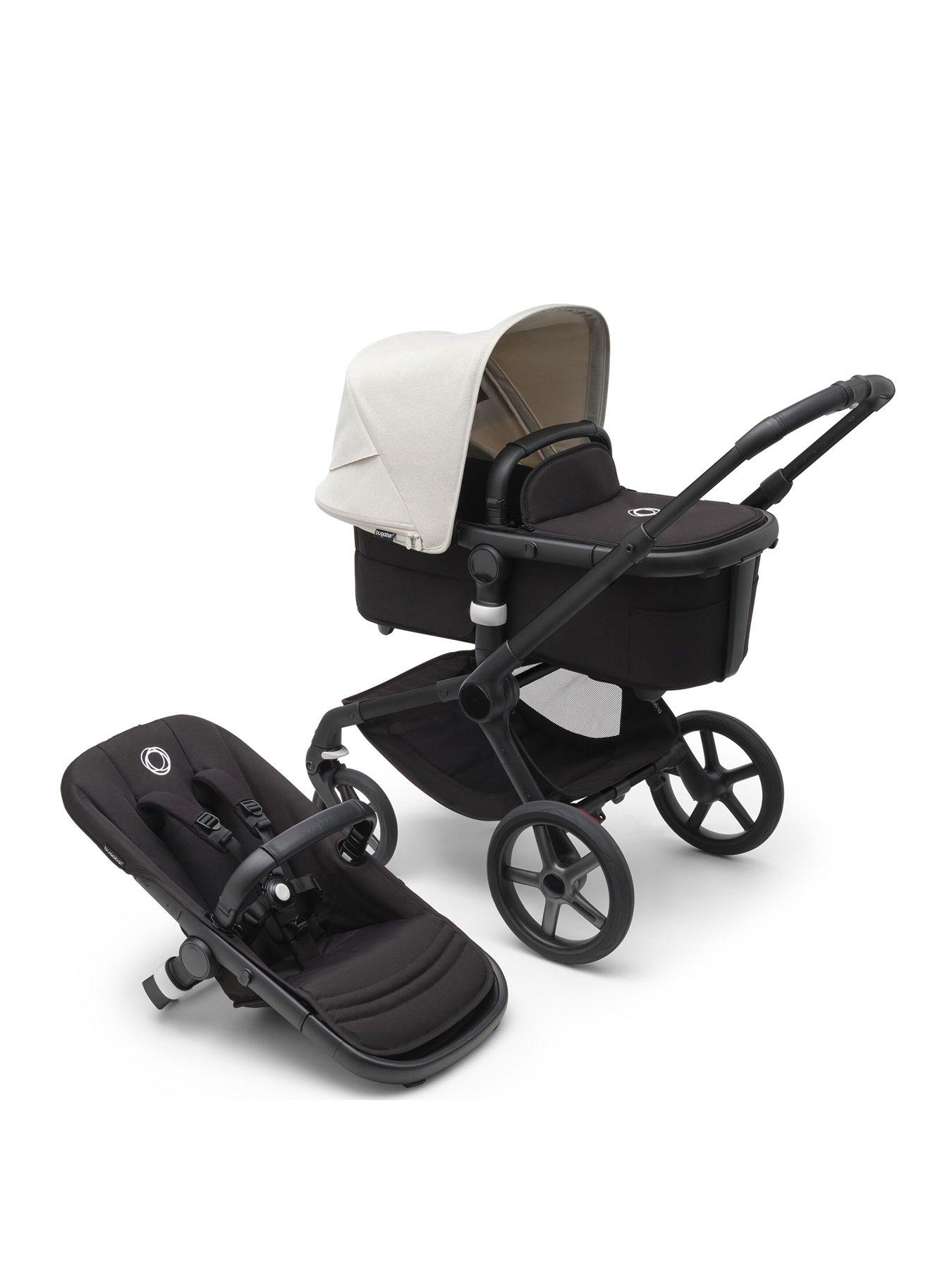 undefined Fox 5 Complete Pushchair - Black/Midnight/Misty White
