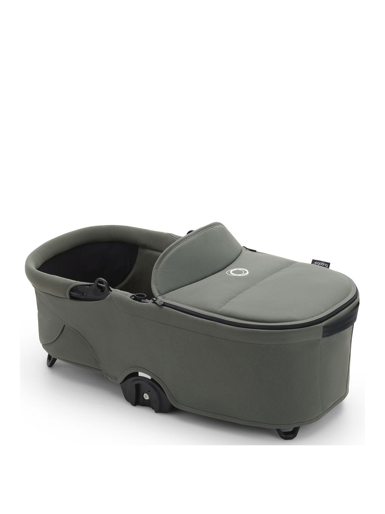  image of bugaboo-dragonfly-carrycot-complete-forest-green