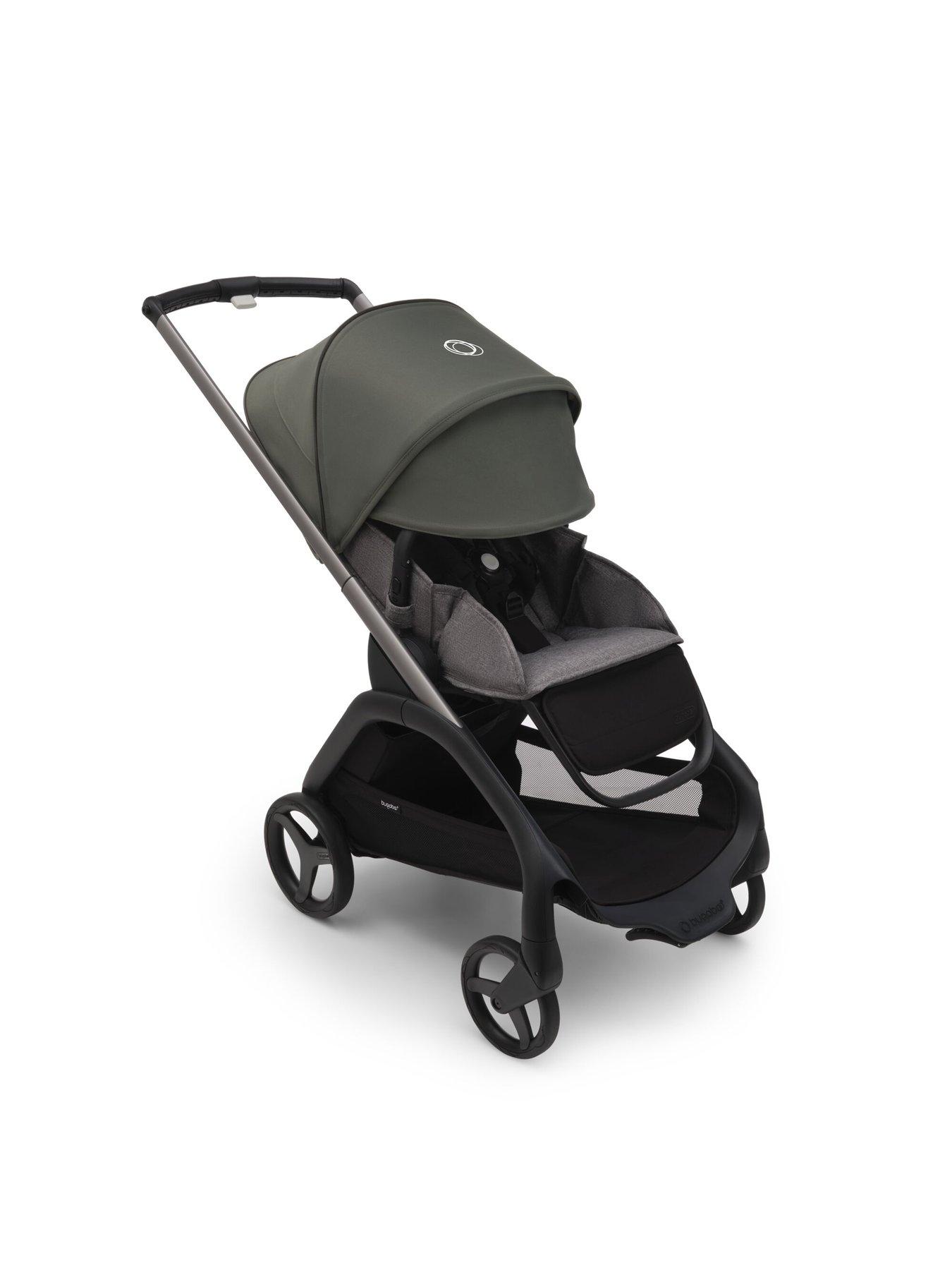  image of bugaboo-dragonfly-sun-canopy-forest-green