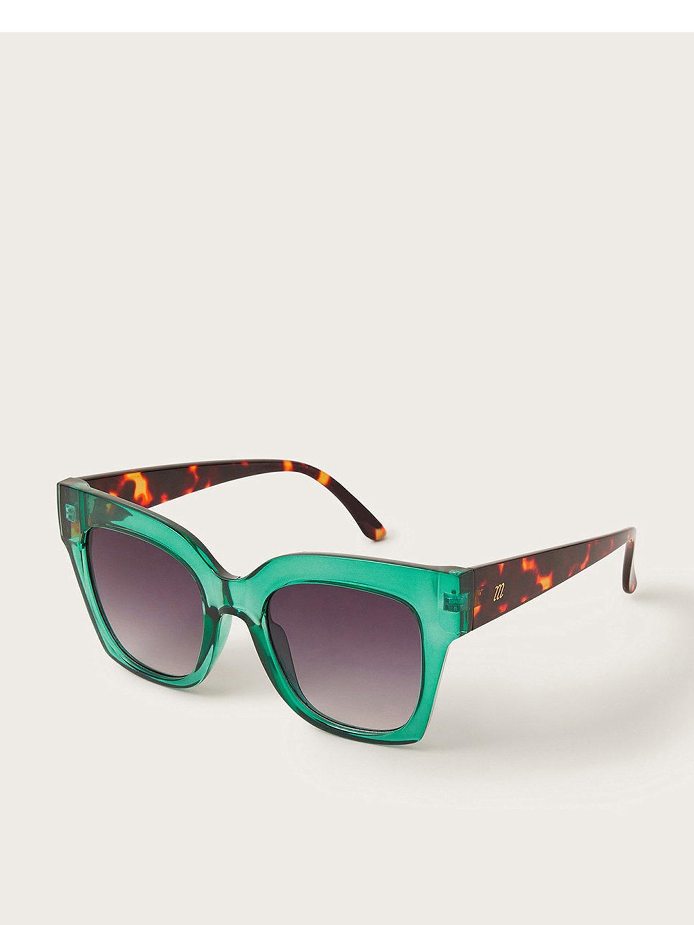 Monsoon Colour Block Tortoiseshell Sunglasses