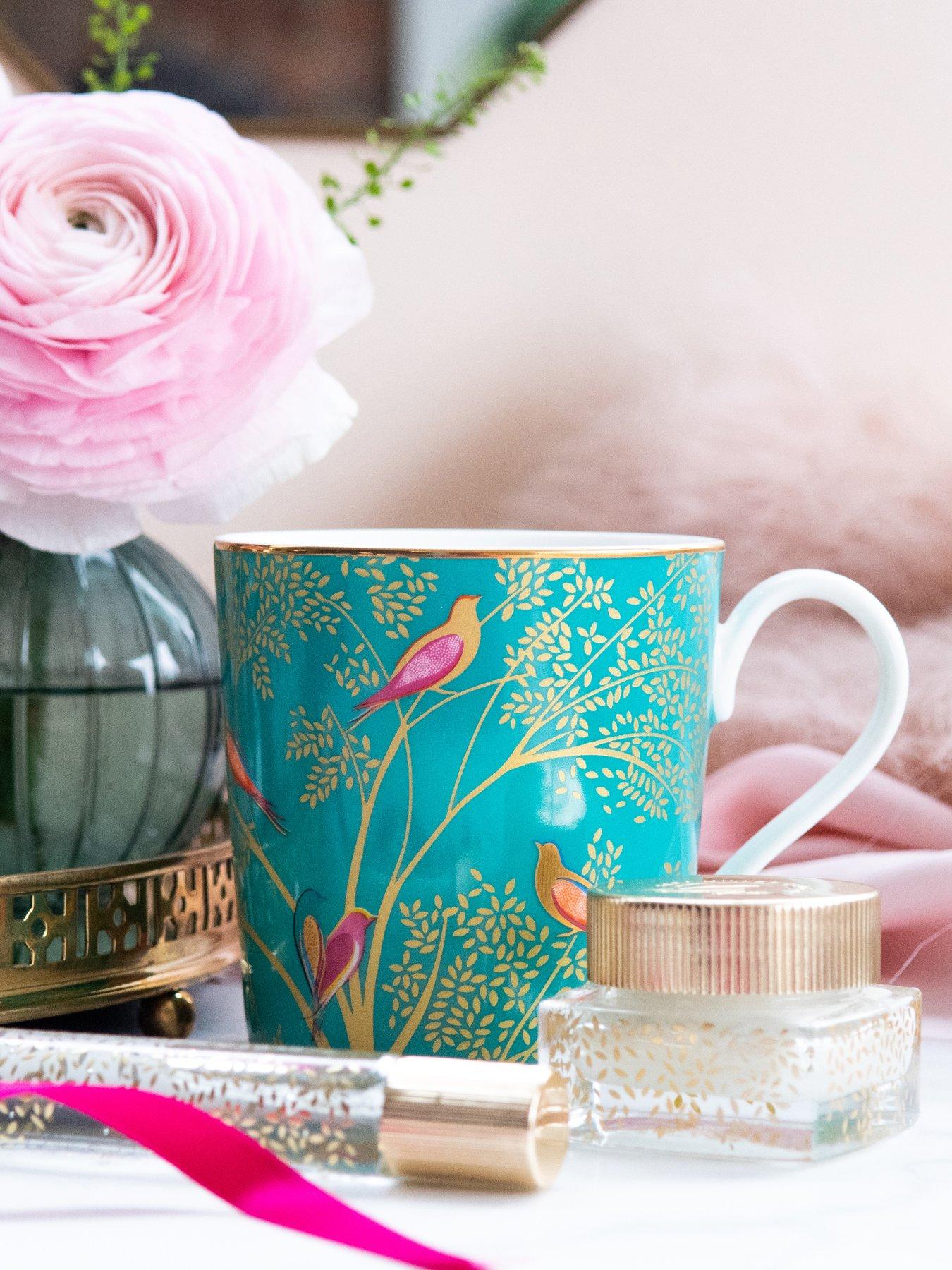 Sara Miller Chelsea Teacup  &  Saucer Set – Green