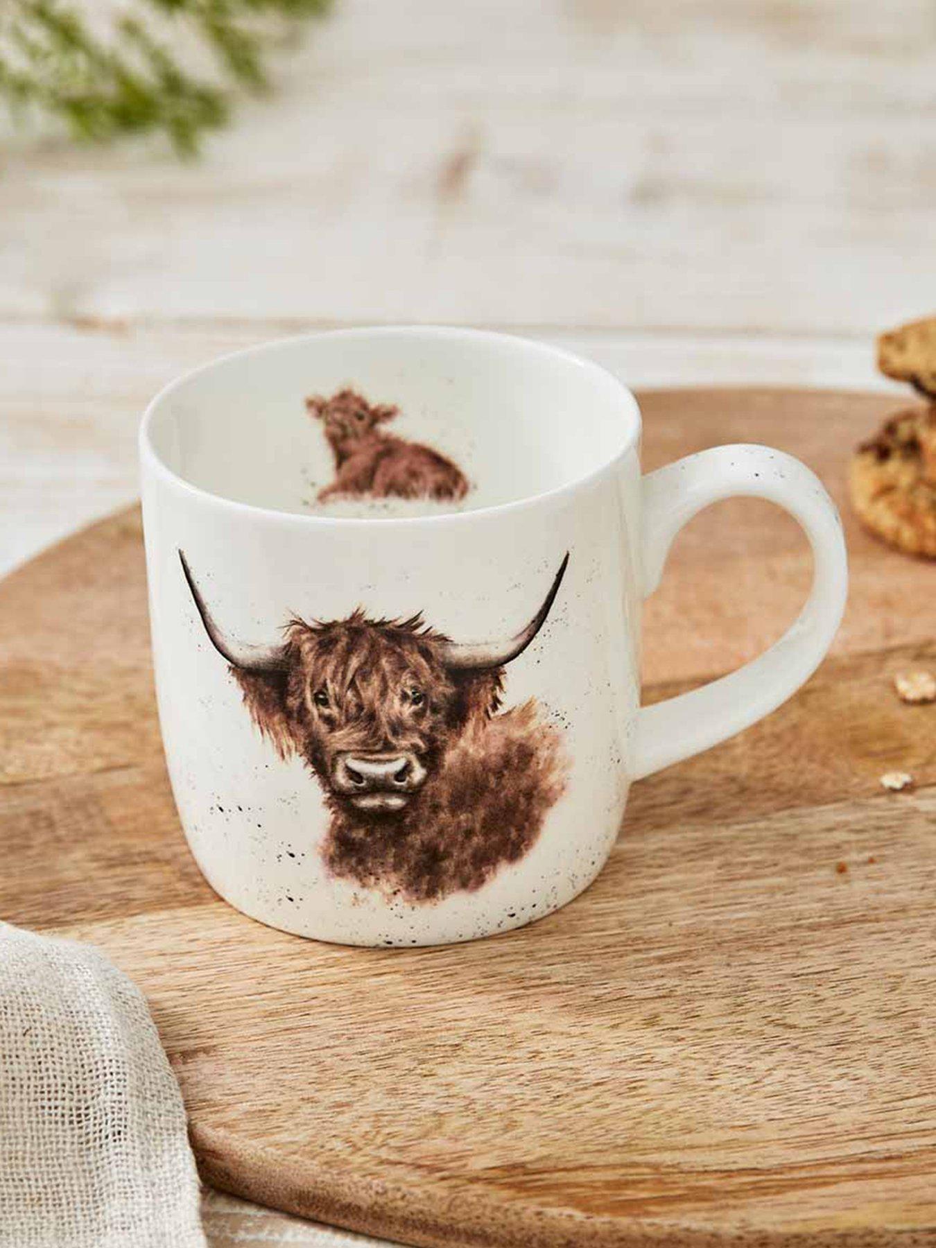 undefined Wrendale Highland Cow Mug