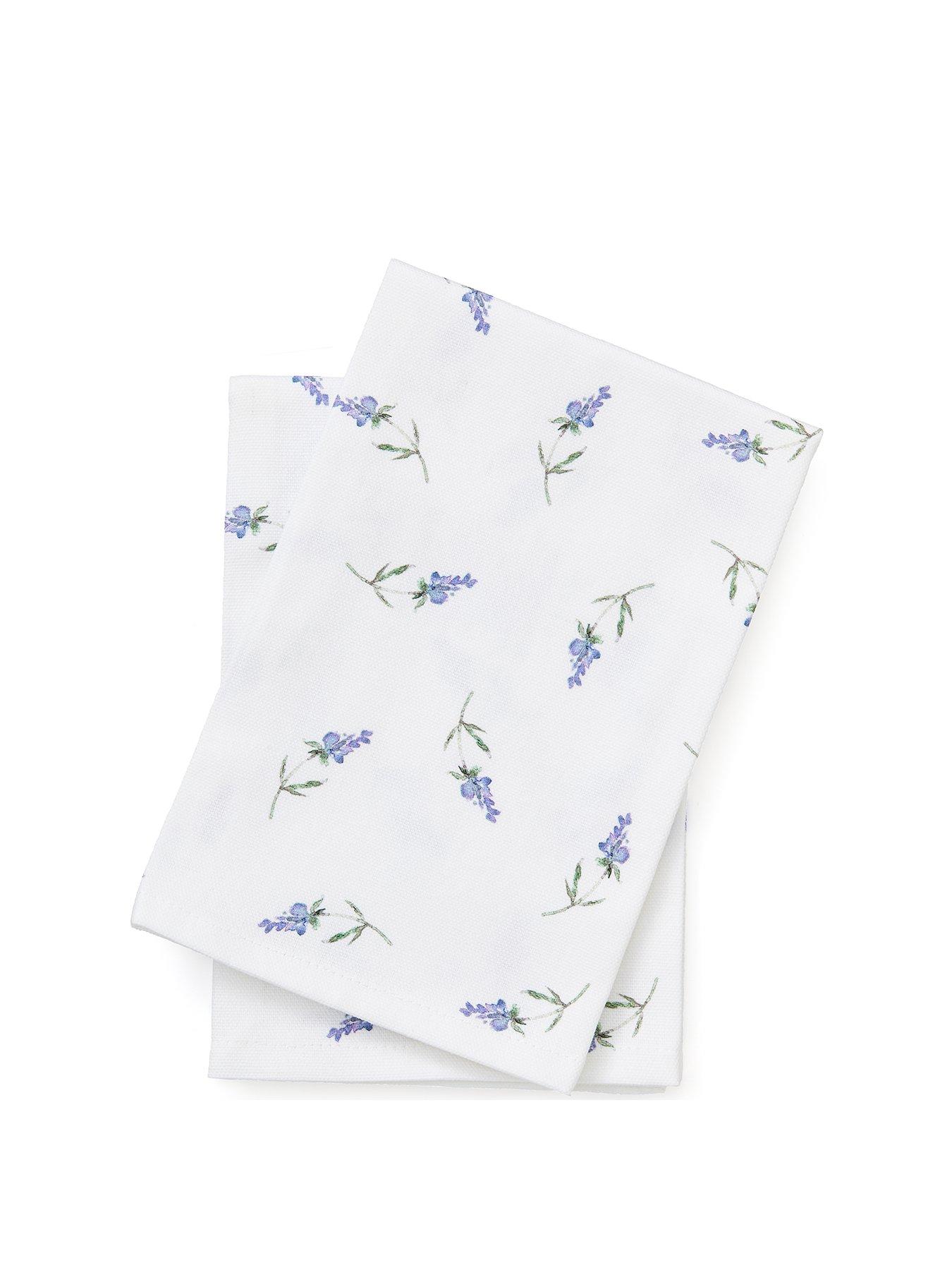  image of portmeirion-sophie-conran-for-portmeirion-lavandula-set-of-2-cotton-napkins