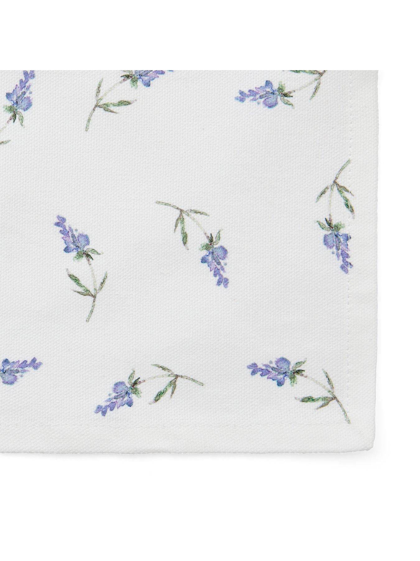  image of portmeirion-sophie-conran-for-portmeirion-lavandula-set-of-2-cotton-napkins