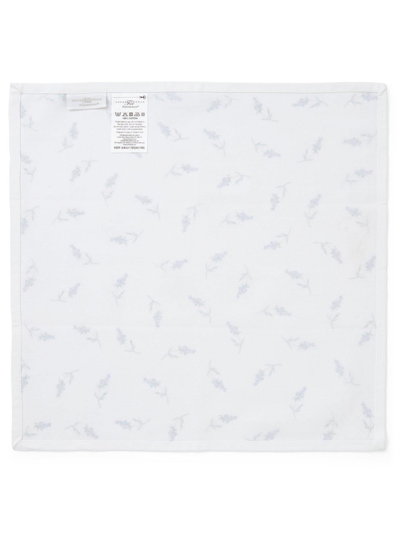 image of portmeirion-sophie-conran-for-portmeirion-lavandula-set-of-2-cotton-napkins