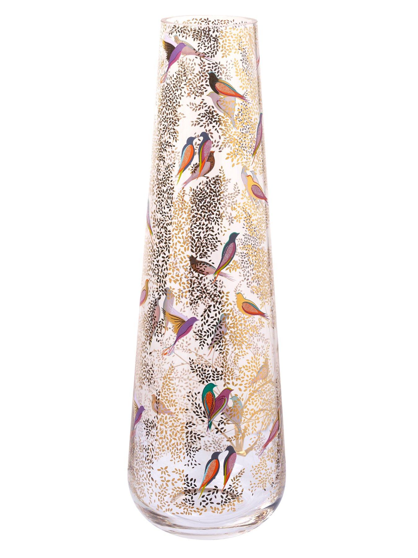 Image 4 of 6 of Sara Miller Chelsea Tall Glass Vase