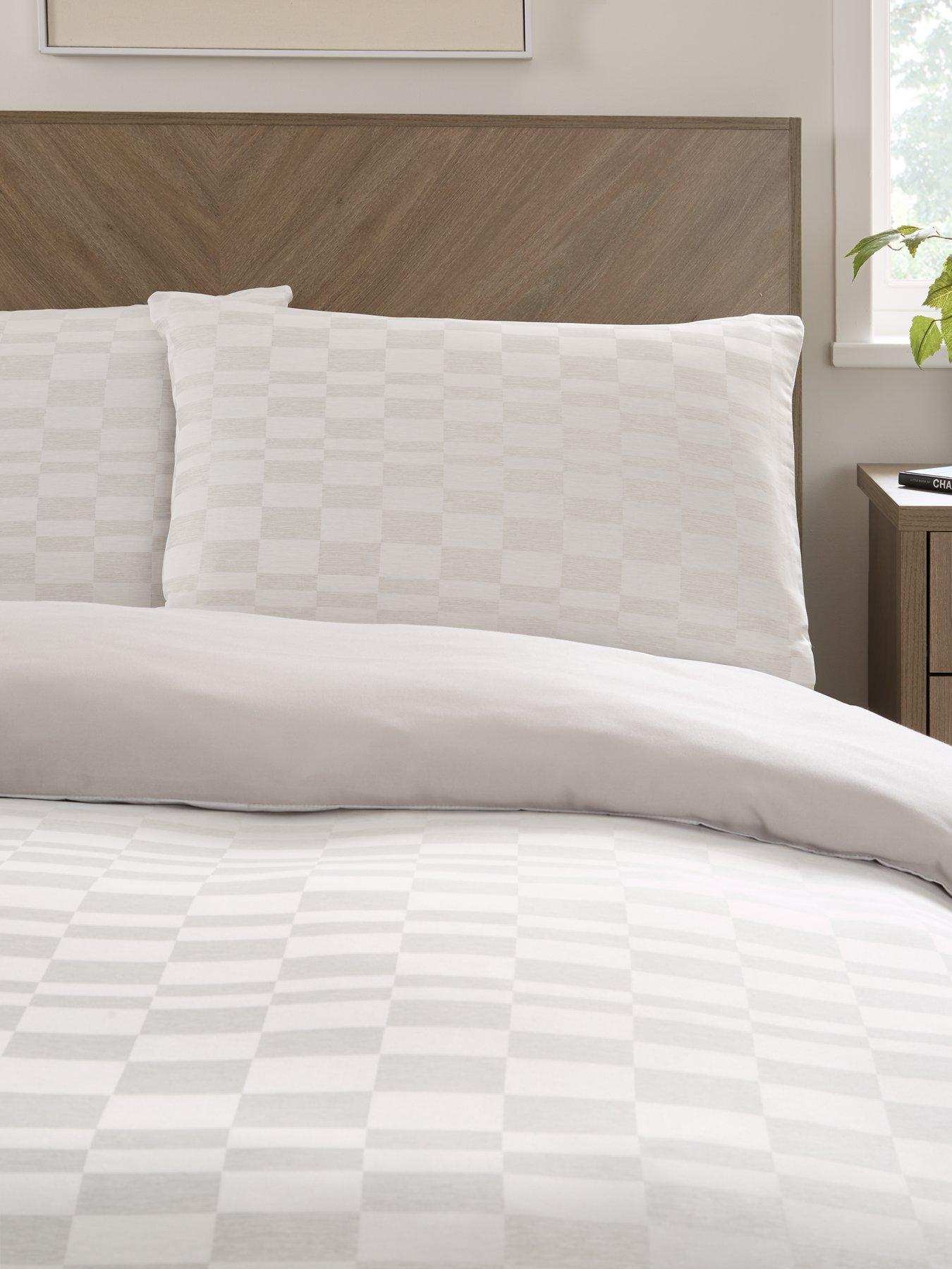  image of very-home-nbspjacquard-stripe-duvet-cover-set