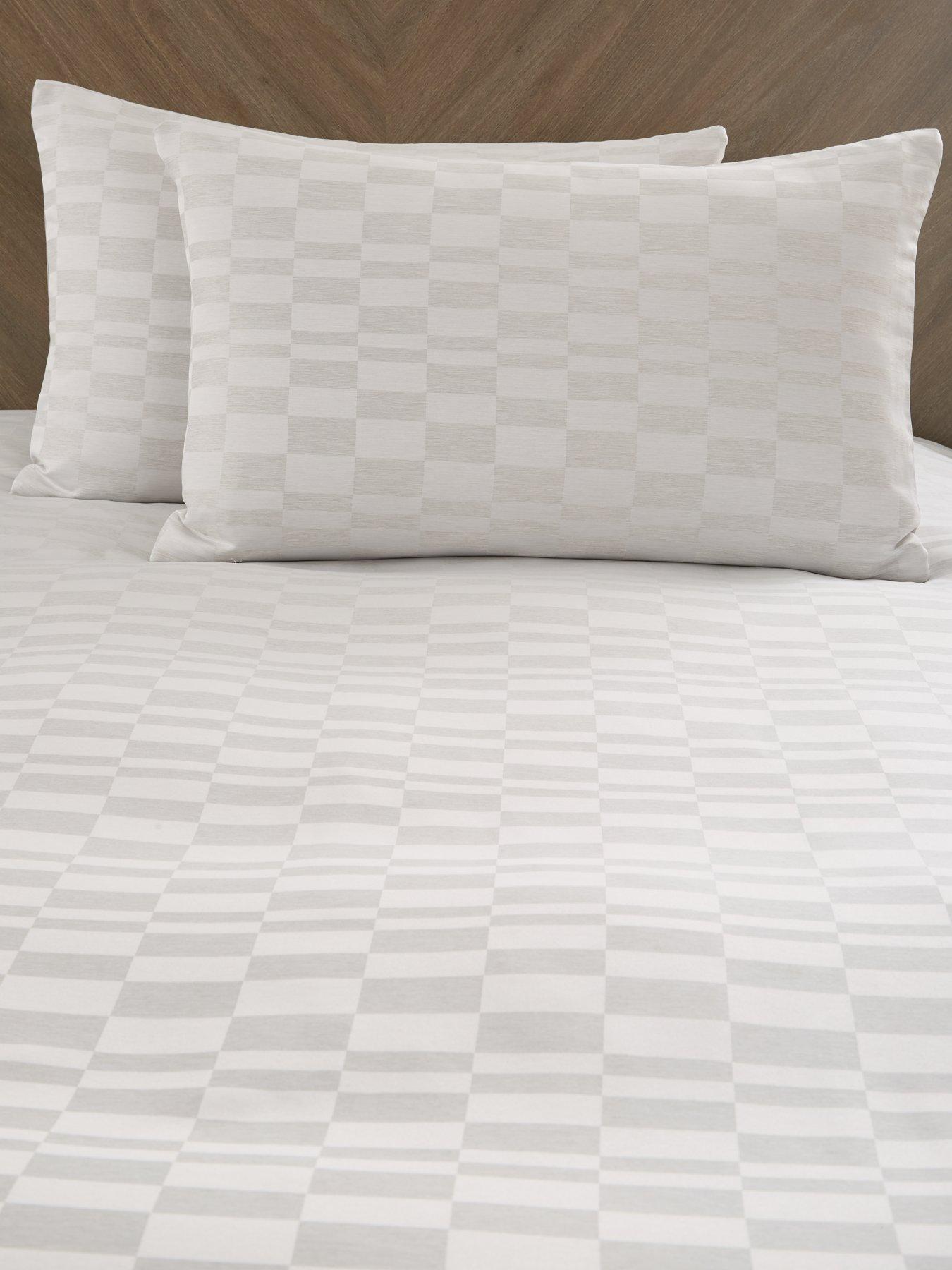  image of very-home-nbspjacquard-stripe-duvet-cover-set