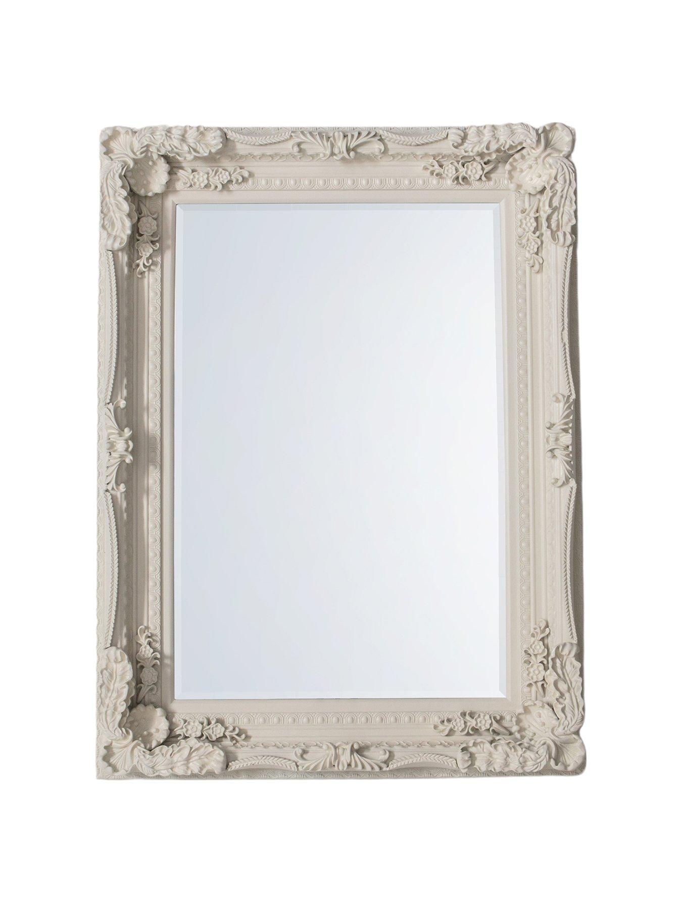 Image 2 of 5 of Gallery Direct Carved Louis Mirror - Cream