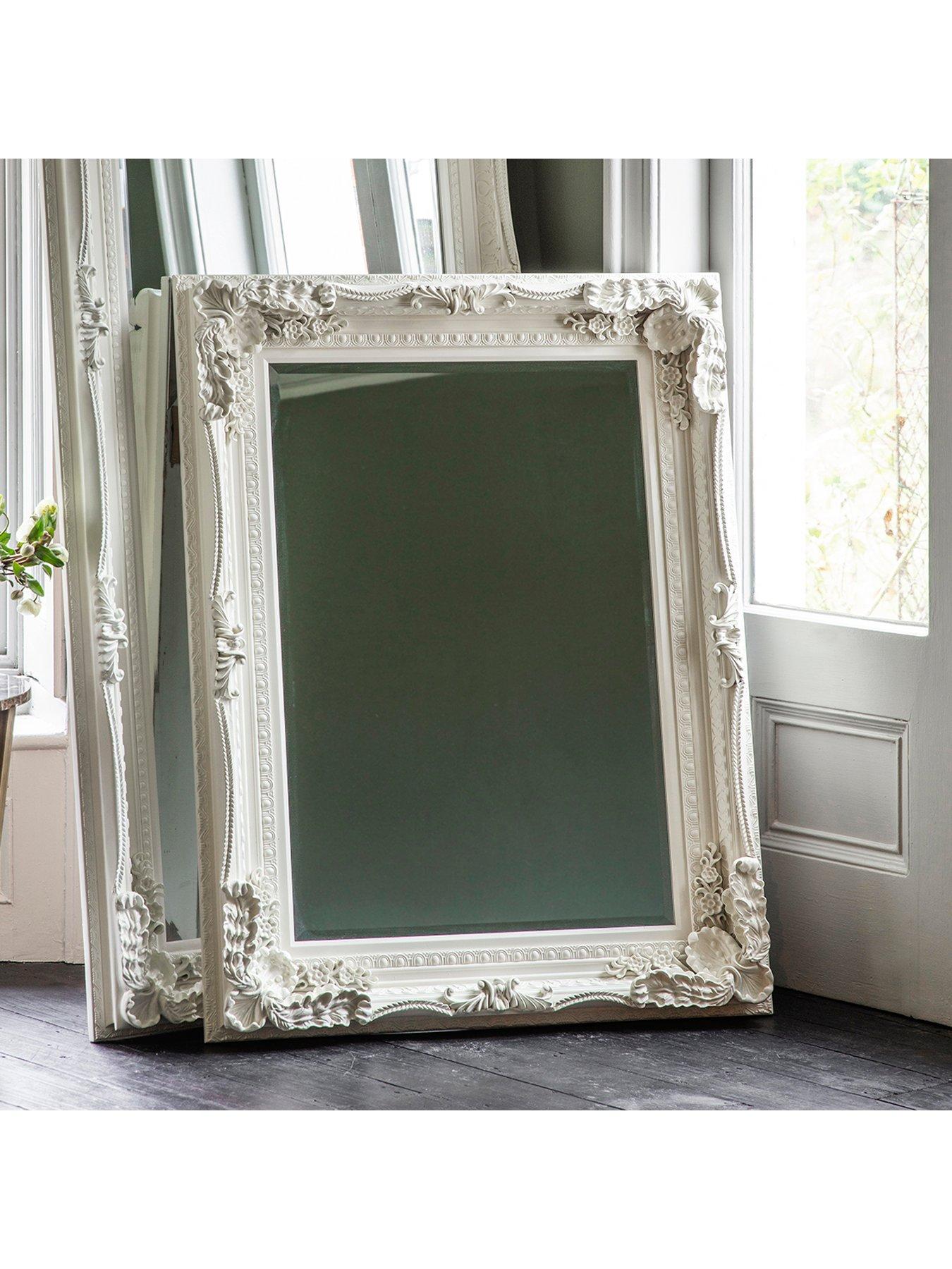Image 5 of 5 of Gallery Direct Carved Louis Mirror - Cream