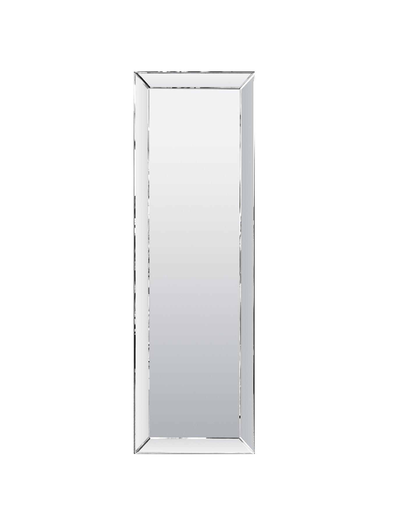  image of gallery-luna-leaner-mirror-in-silver
