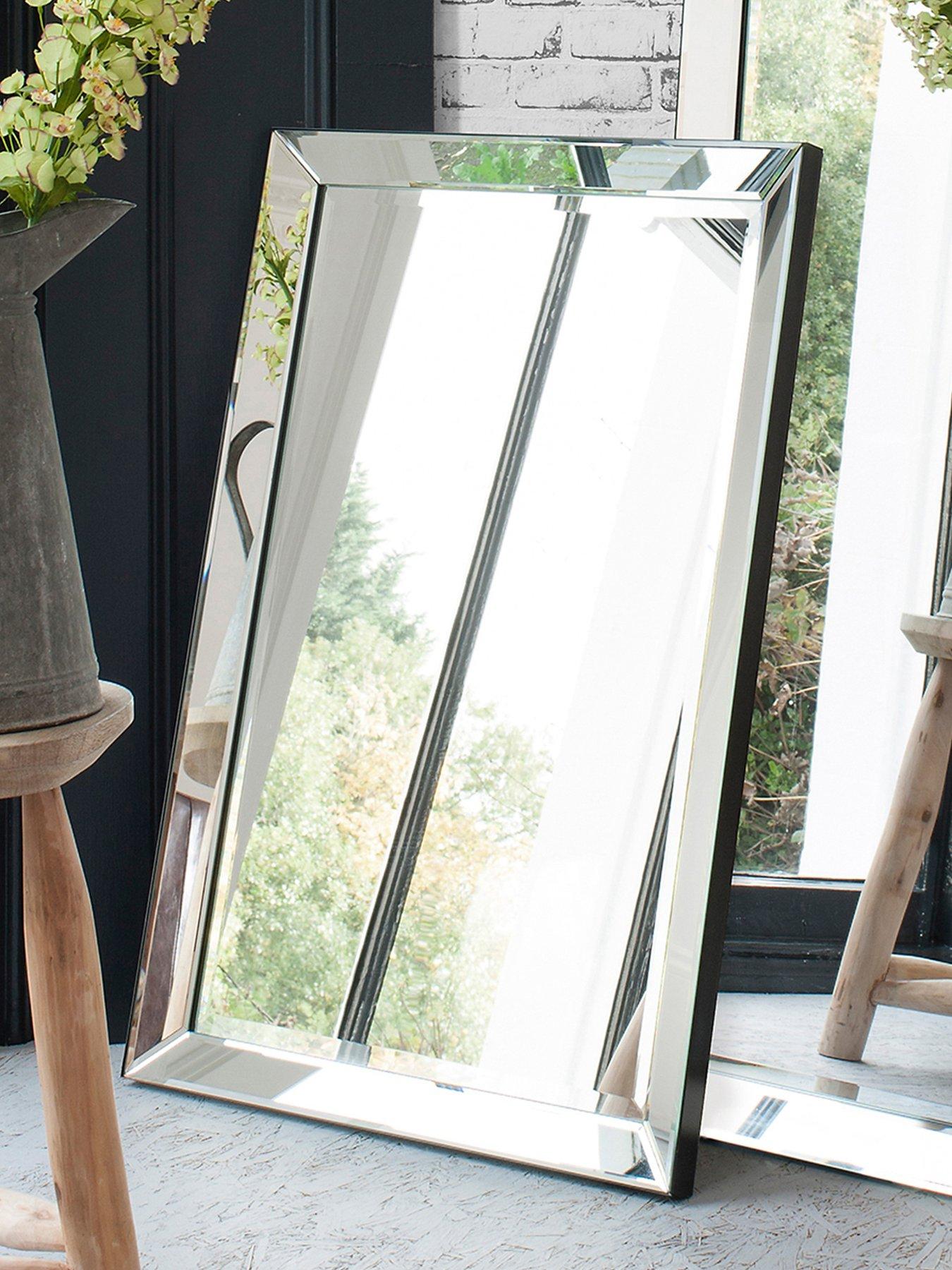 Gallery Direct Luna Mirror in Silver
