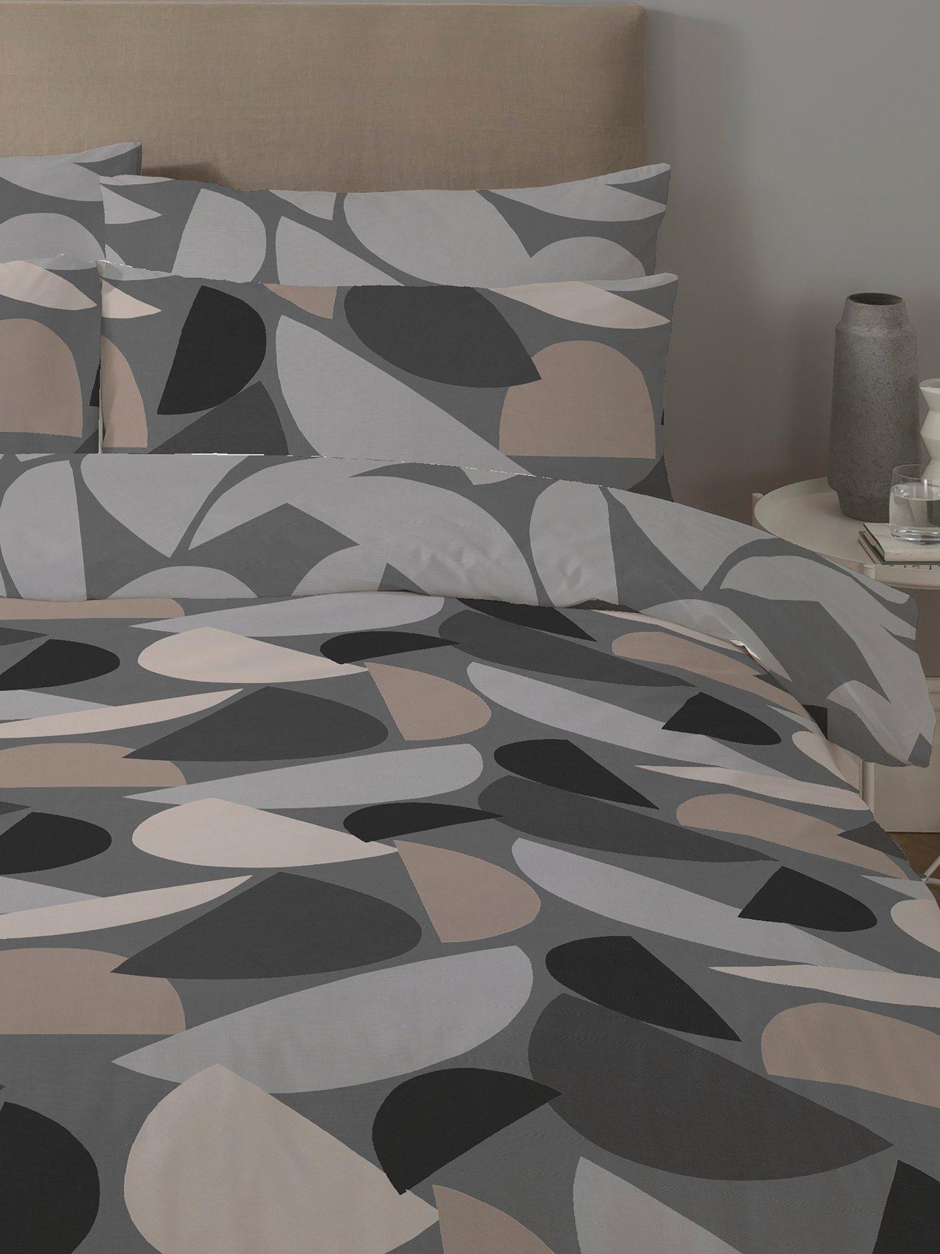  image of copenhagen-home-bodie-duvet-cover-set-charcoal