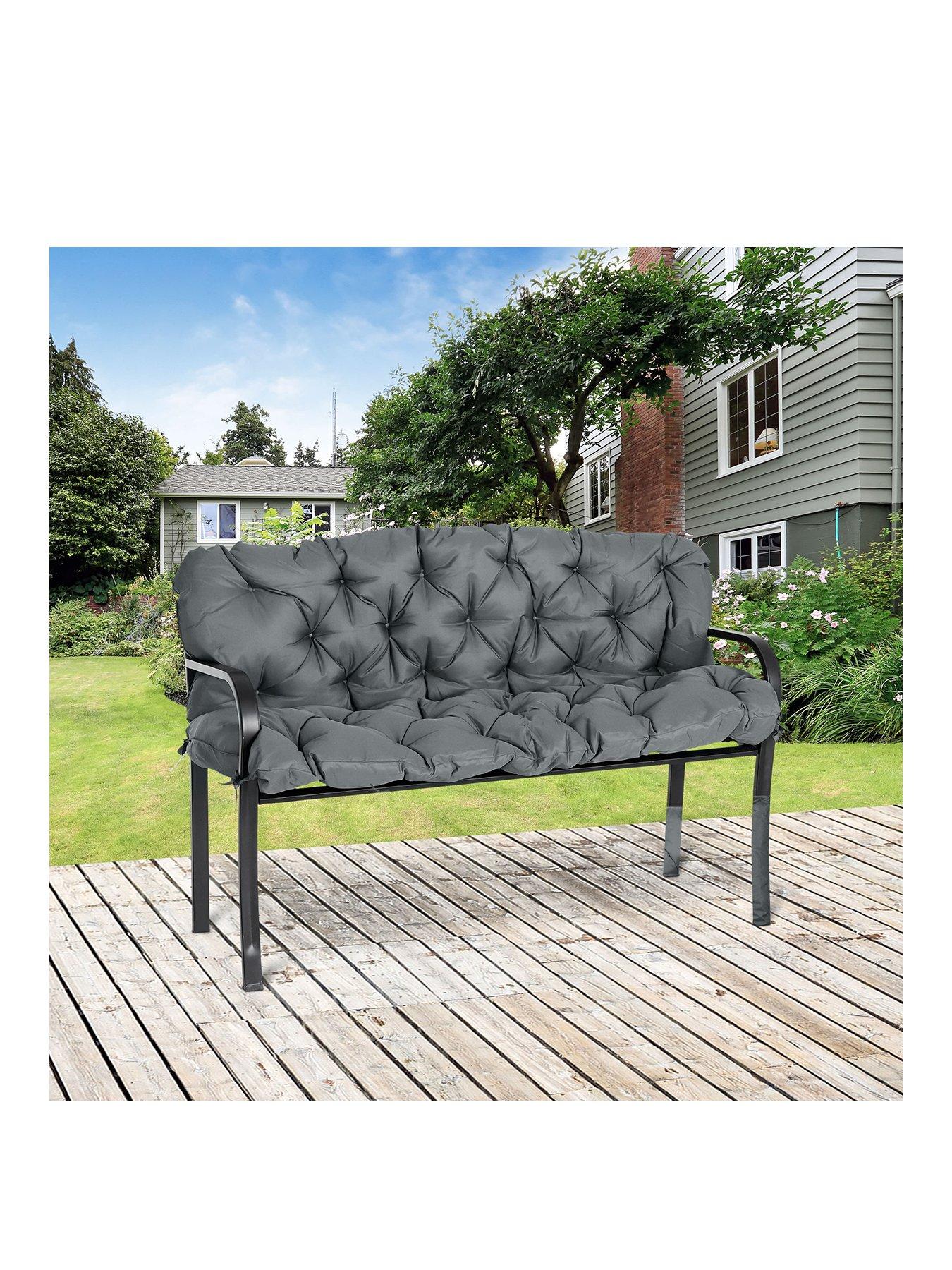 outsunny-outdoor-seat-cushion-dark-grey