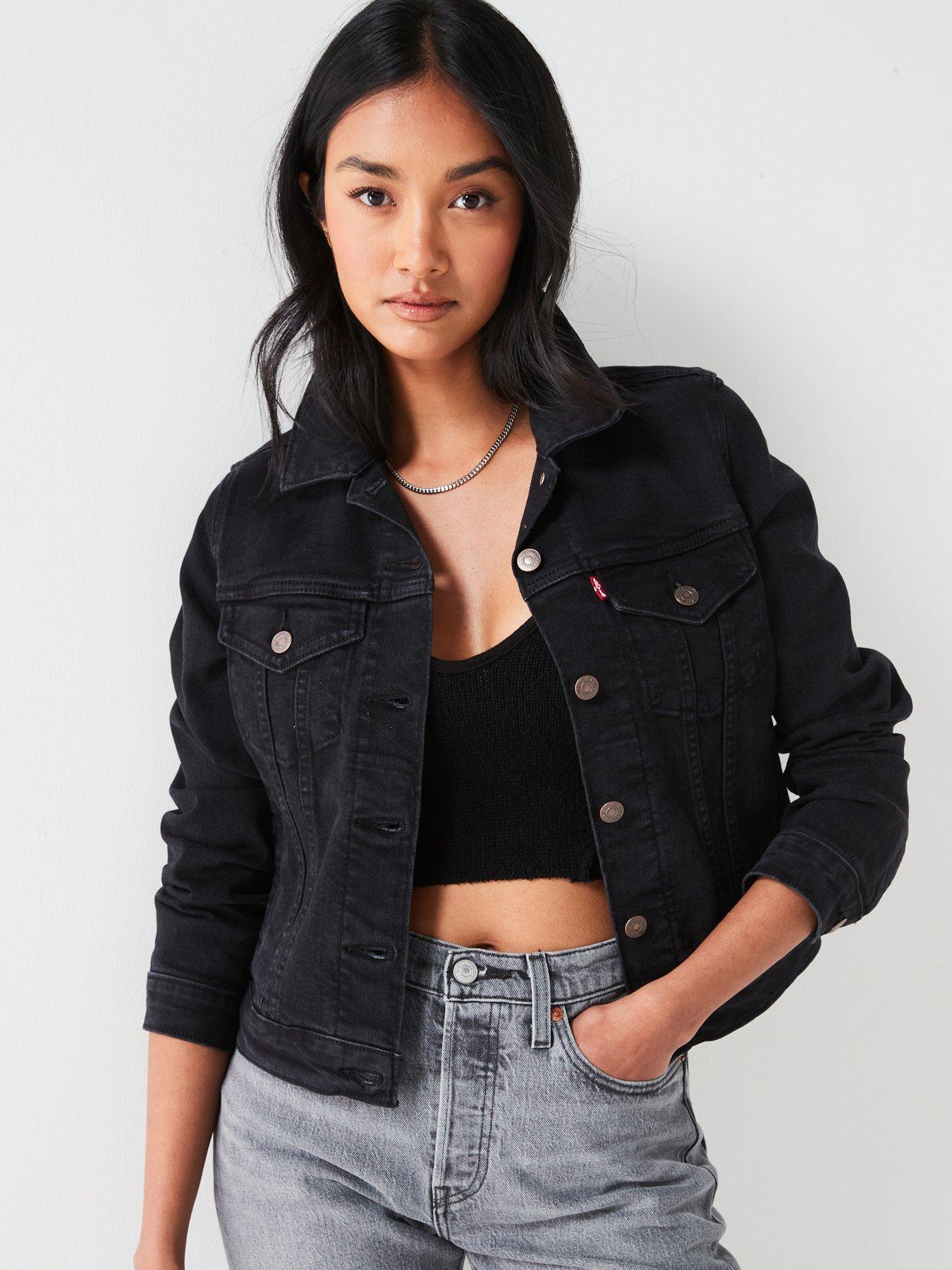 undefined Orginal Trucker Denim Jacket - Black Air