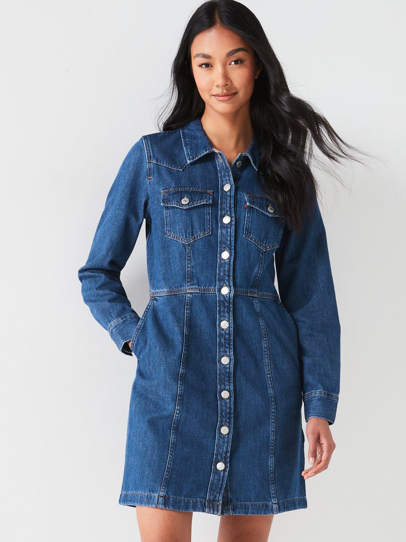 undefined Flynn Western Denim Dress - A New York Moment 2