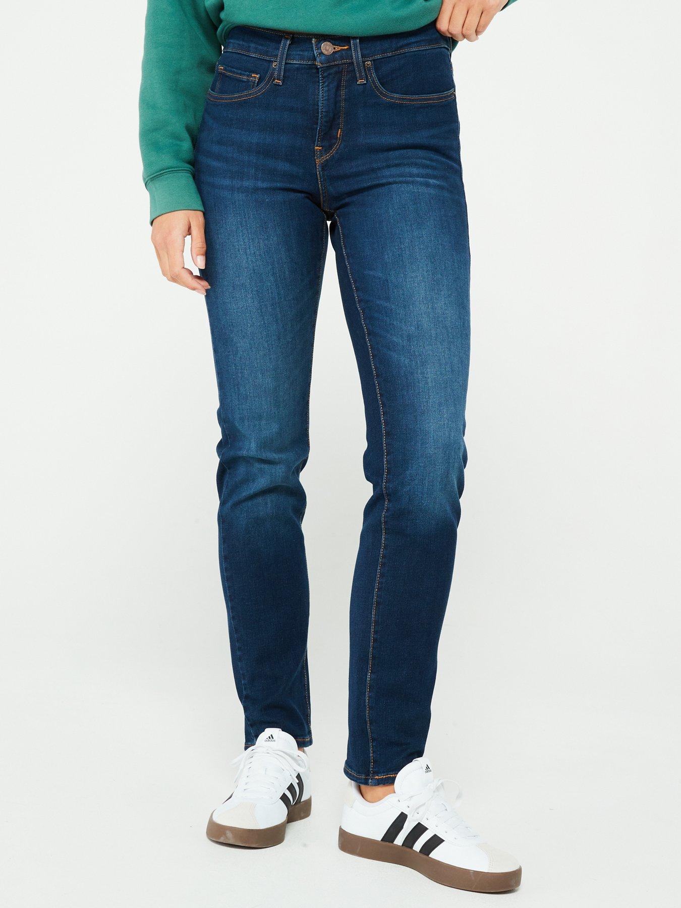 Levi's 312 Shaping Slim Jeans - Crushed Poppy - Blue