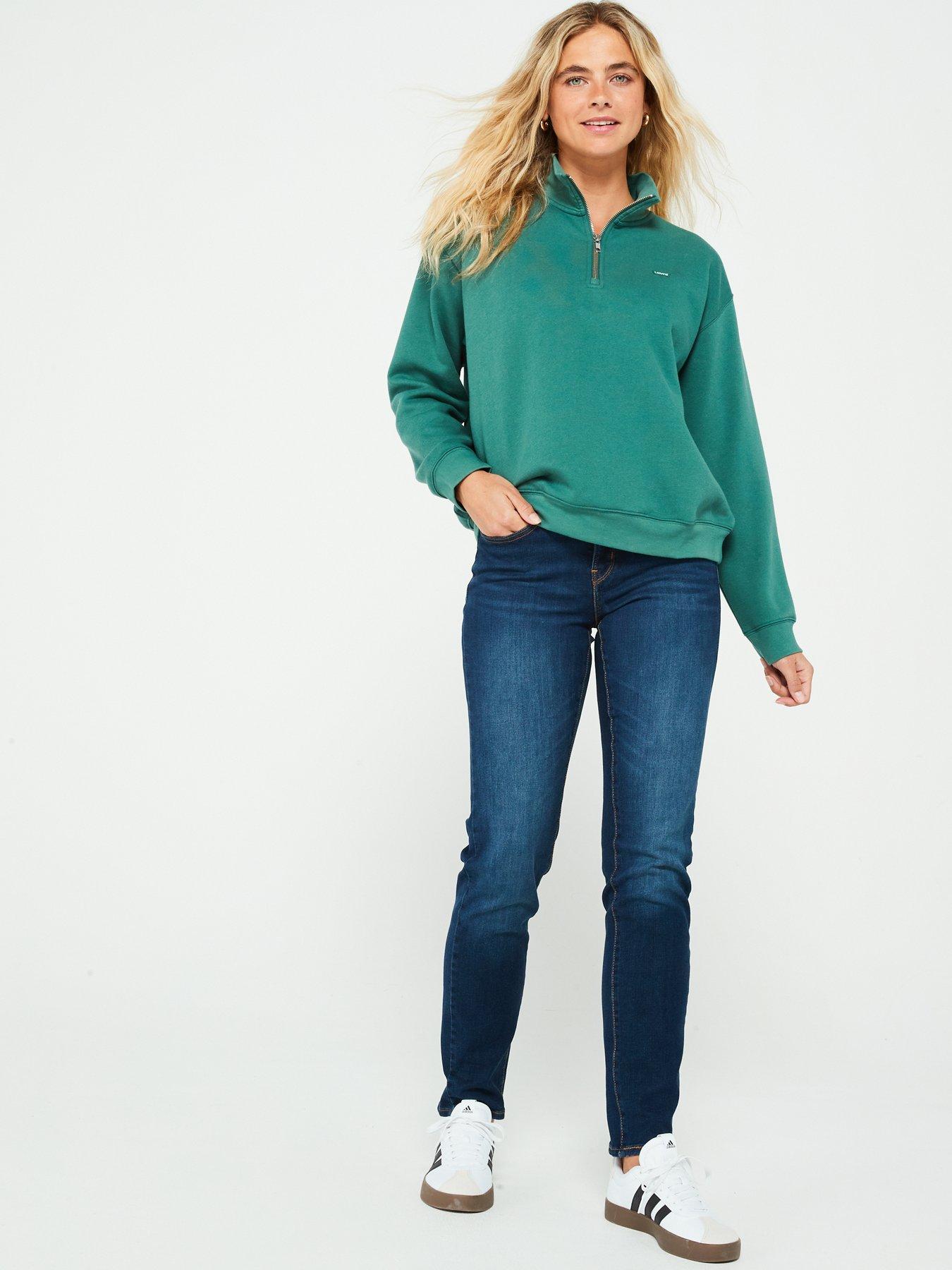 Image 3 of 4 of Levi's 312 Shaping Slim Jeans - Crushed Poppy&nbsp;- Blue