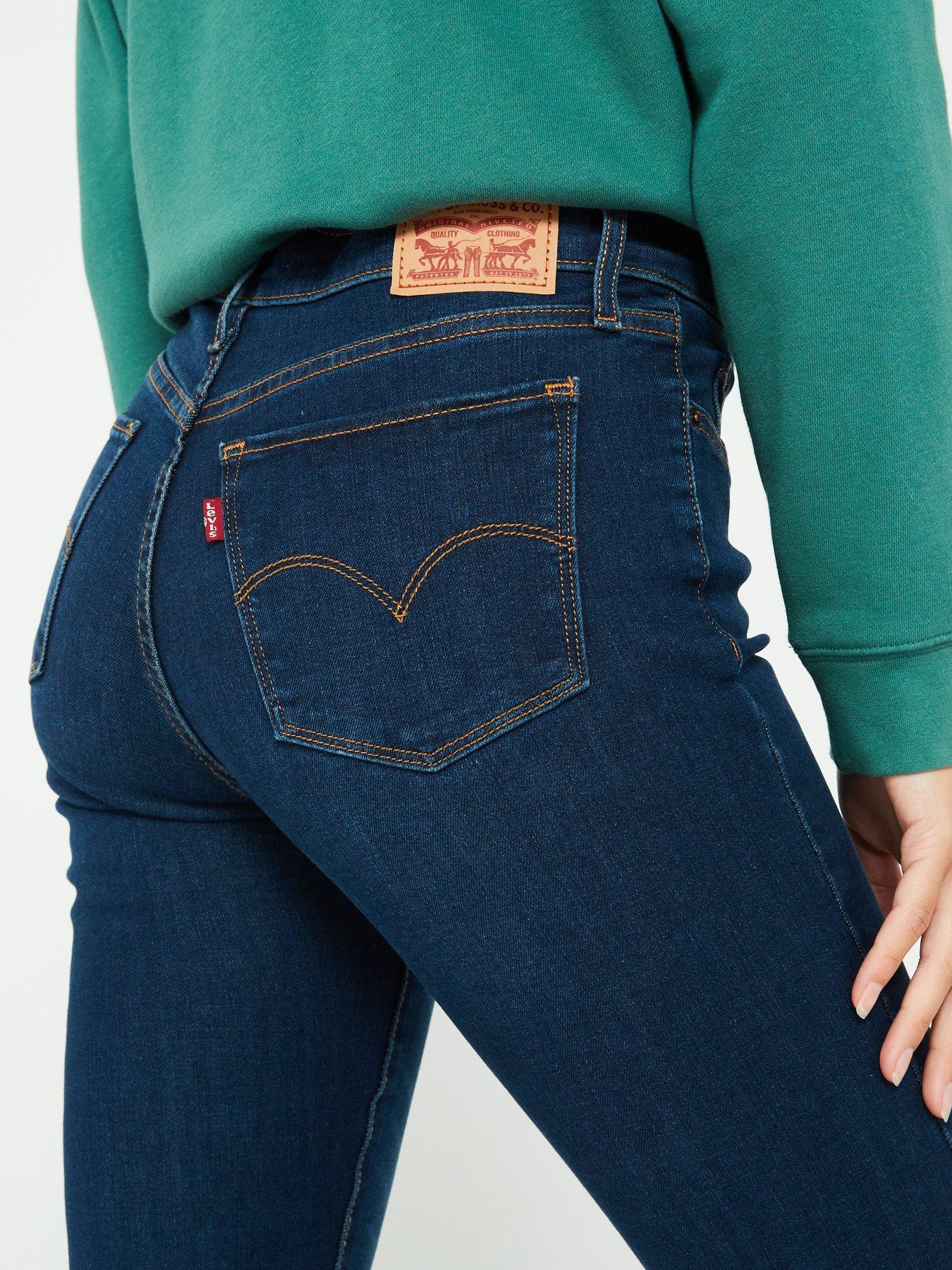 Image 4 of 4 of Levi's 312 Shaping Slim Jeans - Crushed Poppy&nbsp;- Blue